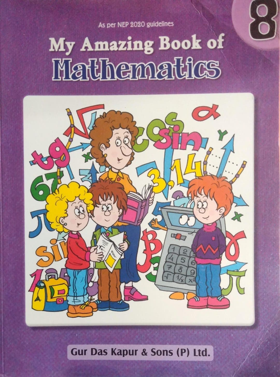 SonsMy Amazing Book Of Mathematics Class 8 By Sonia Khanna (S)DDD