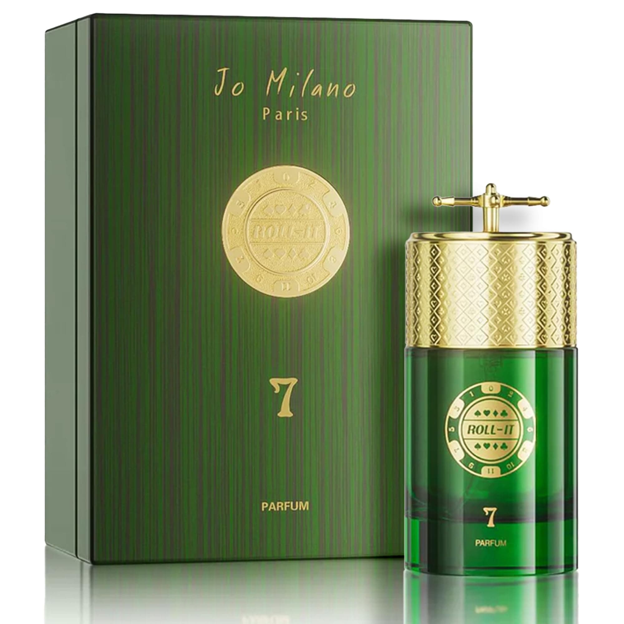 - Jo Milano Roll It 7 Parfum Spray | 3.4 oz (100ml) | Musk, Bergamot, Citrus, Fresh Scent | Long Lasting Fragrance for Men and Women (Unisex)