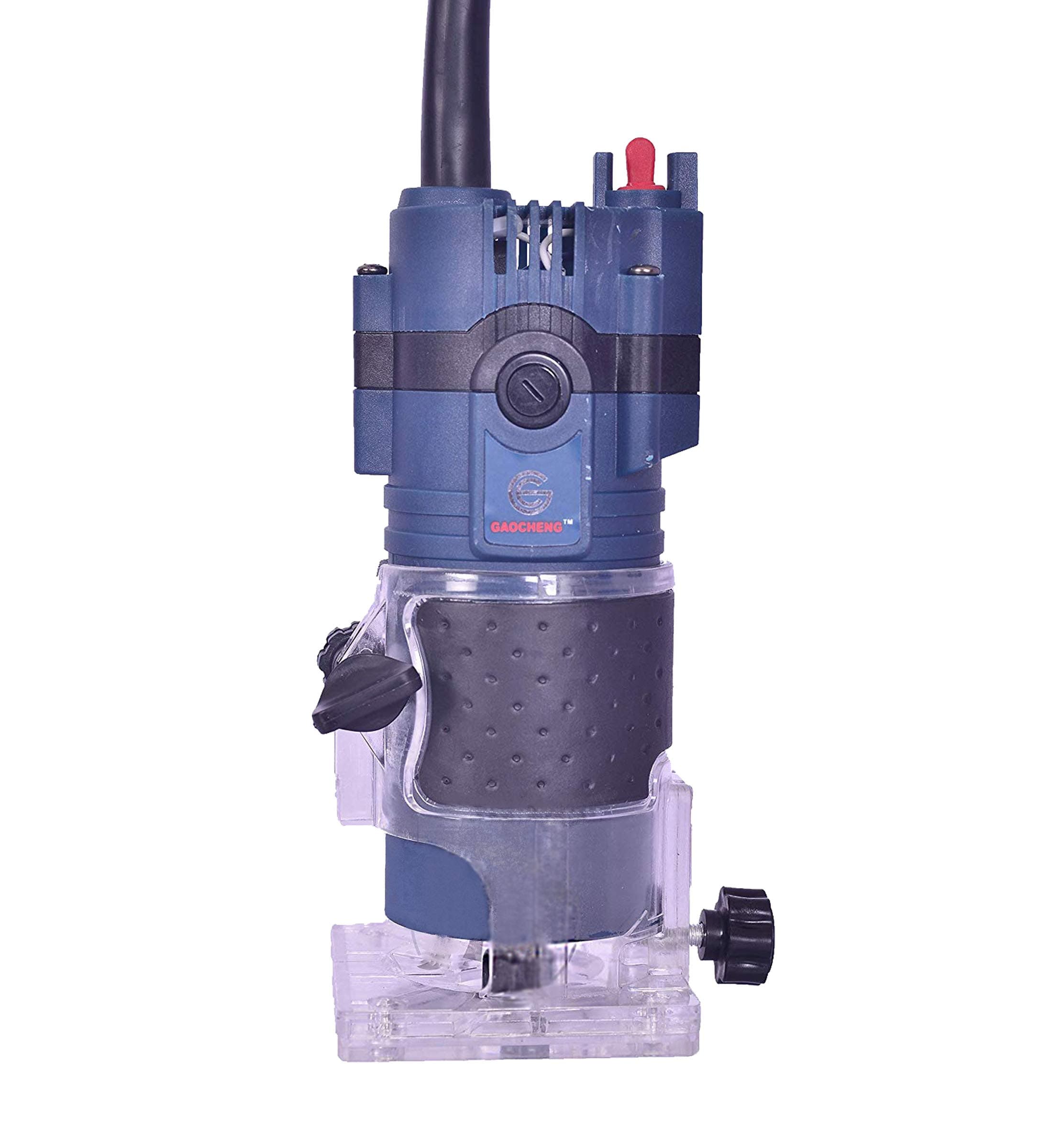 SMB TOOLS 550W 6.35 mm GC Wood Trimmer Machine for Woodworking/Laminate (Blue)