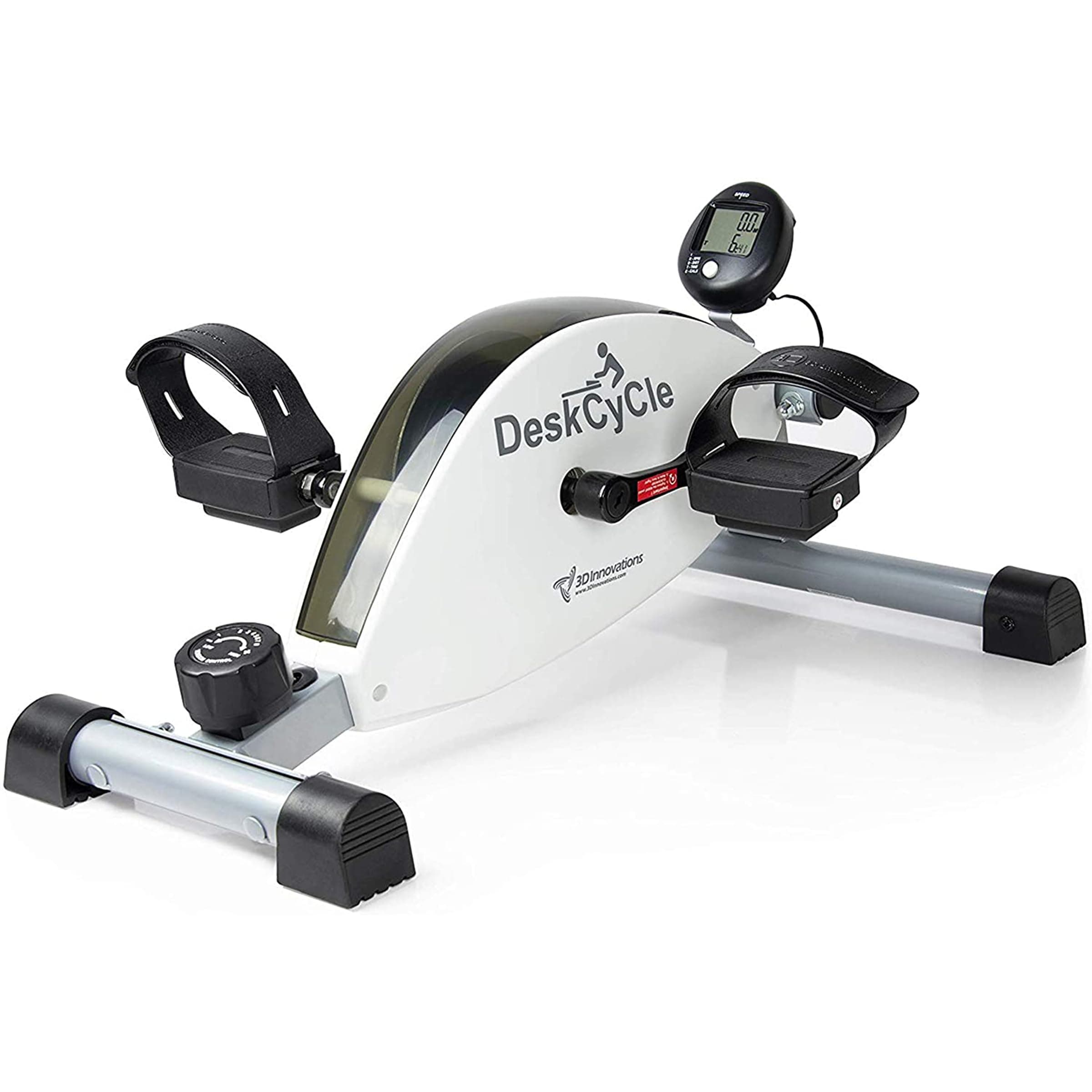Under Desk Bike Pedal Exerciser - Stationary Bikes for Home & Office - Standard and Adjustable Height Versions