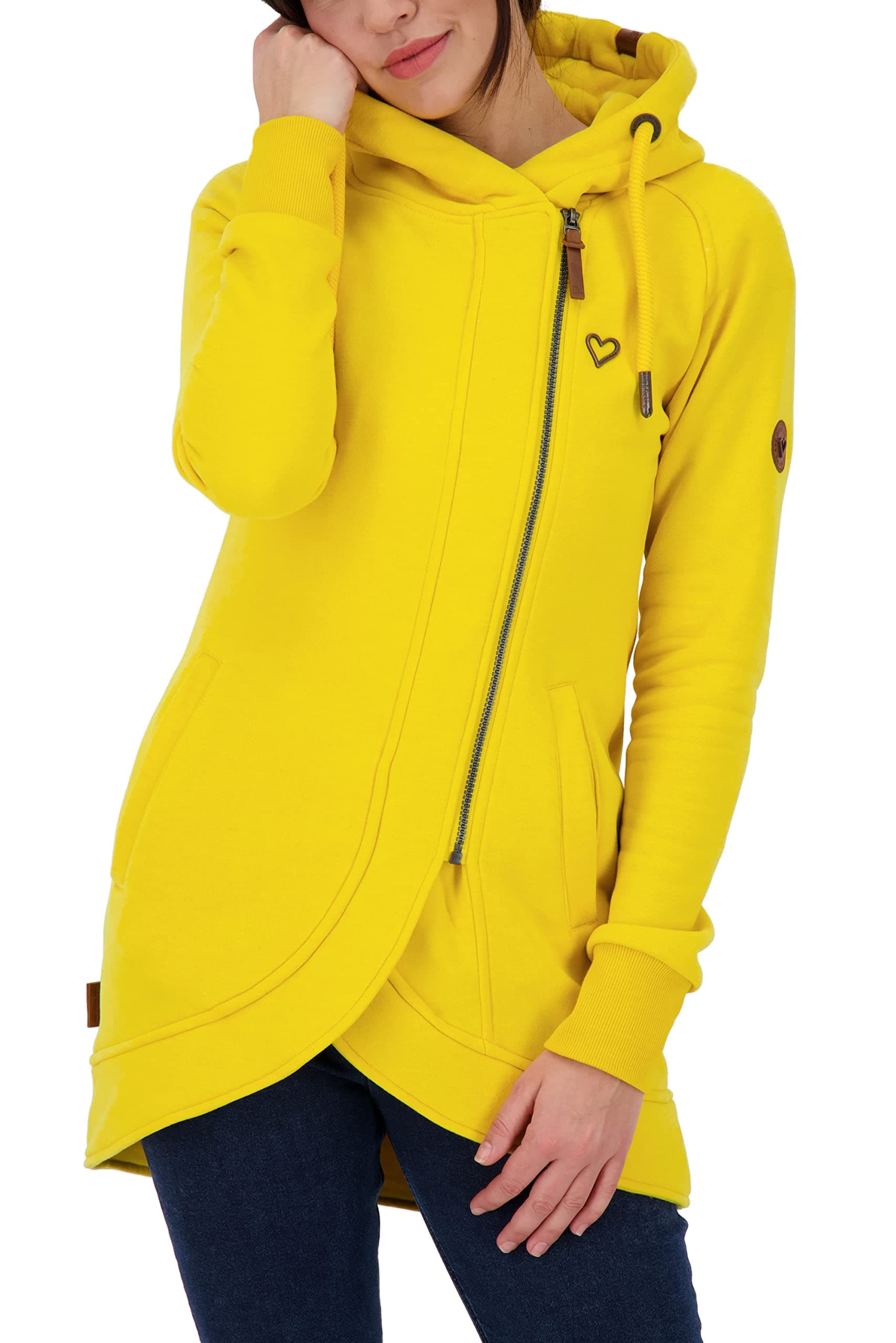 alife kickinWomen's Maryak Sweat Jacket Hooded Sweatshirt