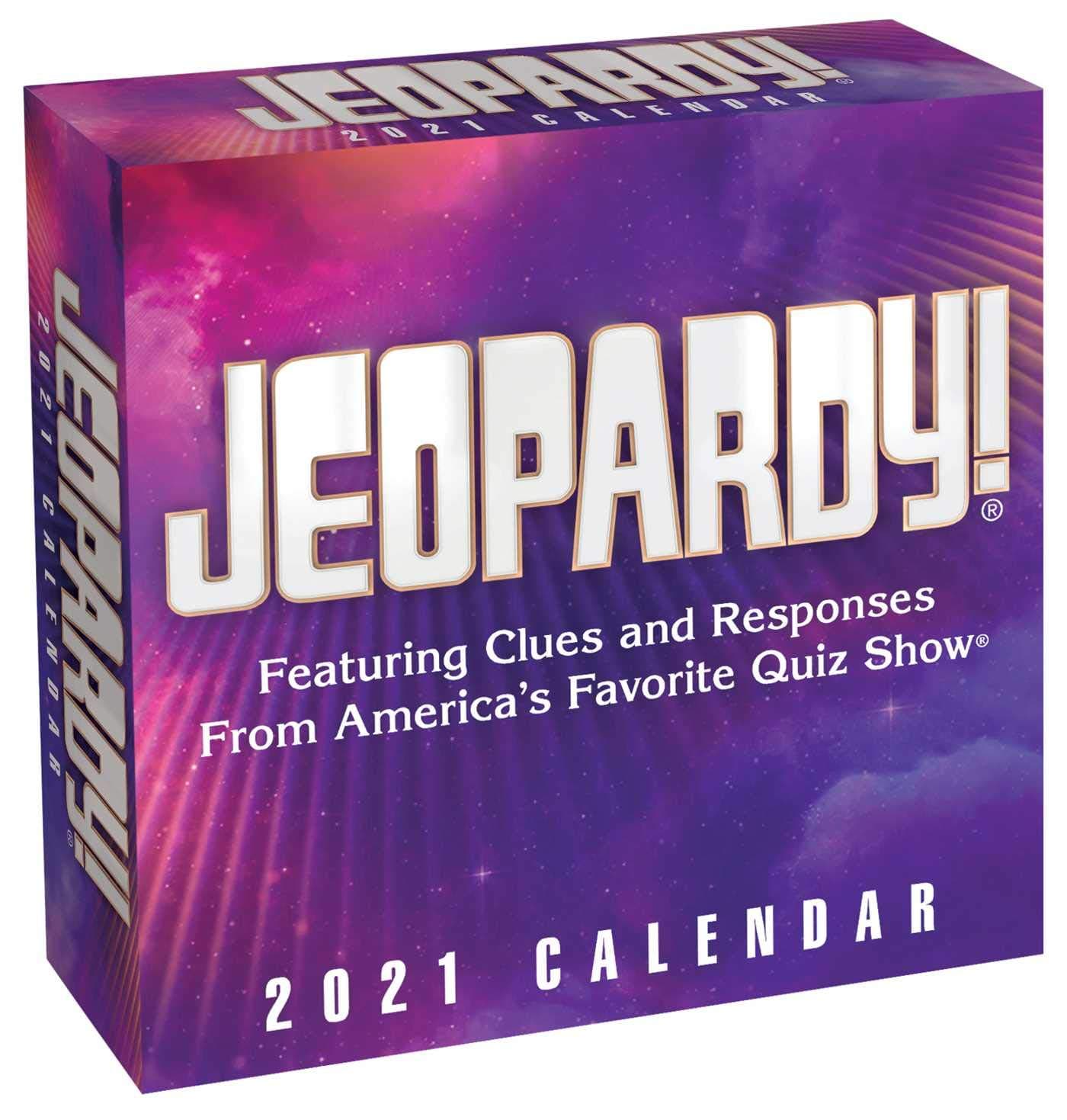 Jeopardy! 2021 Day-to-Day Calendar Calendar – Day to Day Calendar, July 28, 2020