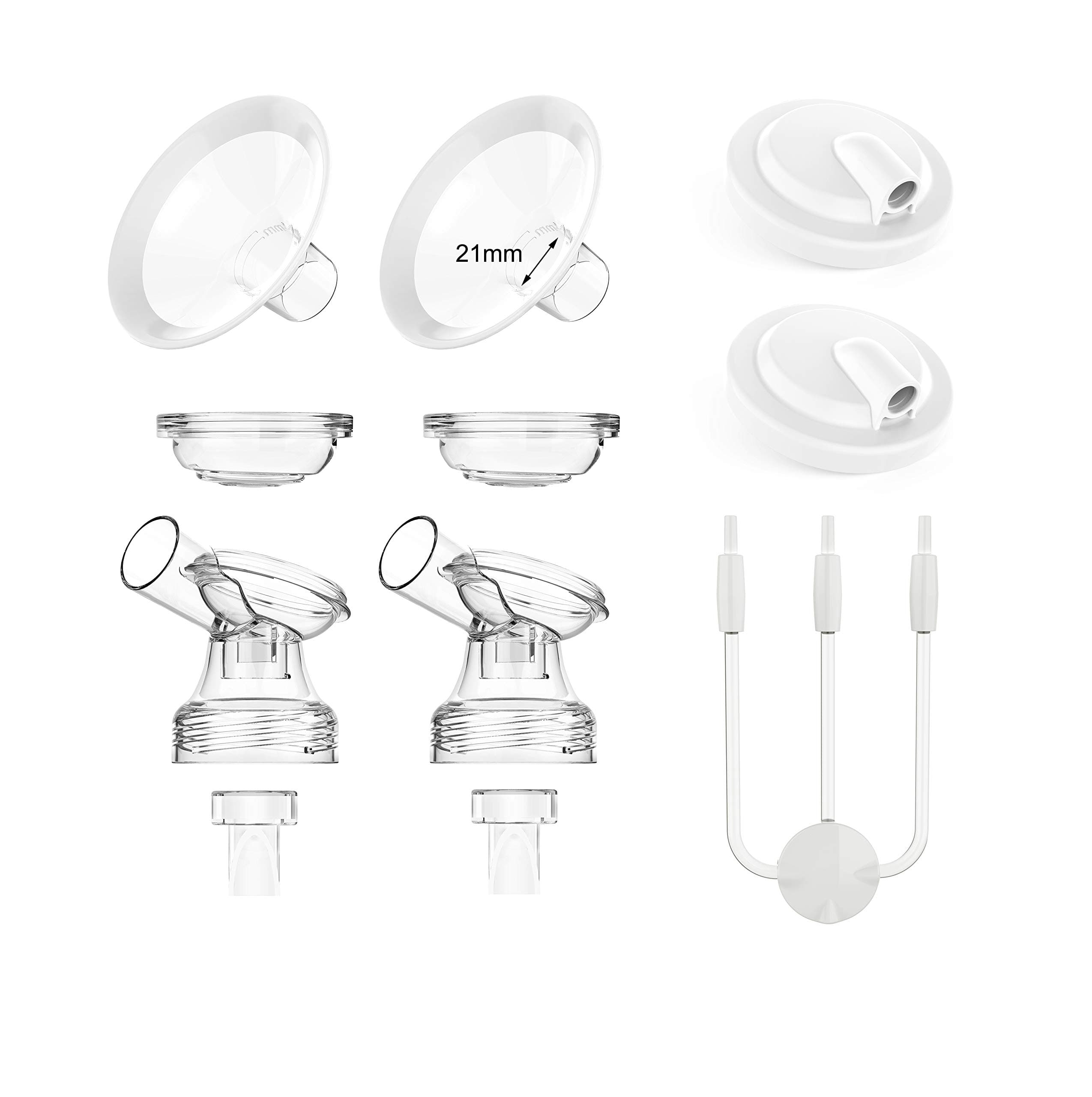 Bellababy Replacement Parts with 21mm Flange for Breast Pump BLA8015-02.