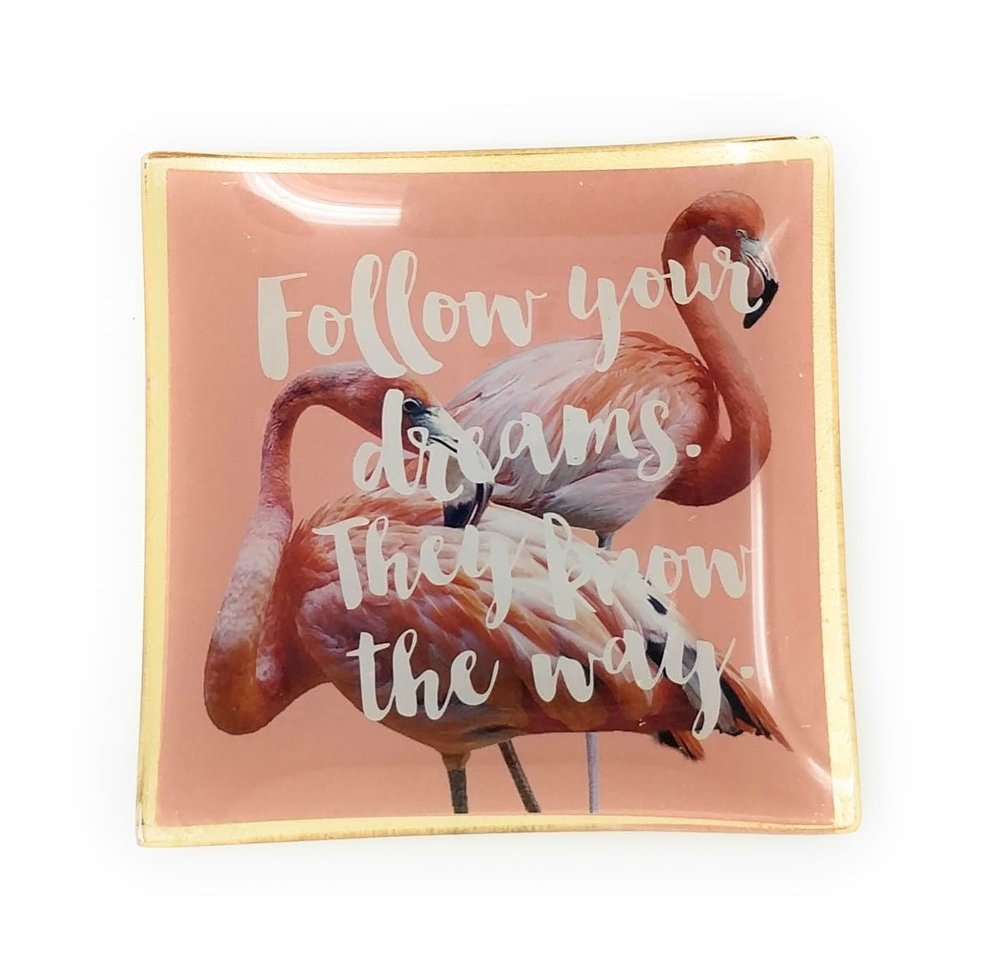 Flamingo Pink Porcelain 10x10 cm Meat Tapas Bowl Serving Tray/Serving Plate Cheese Plate Platter Tray