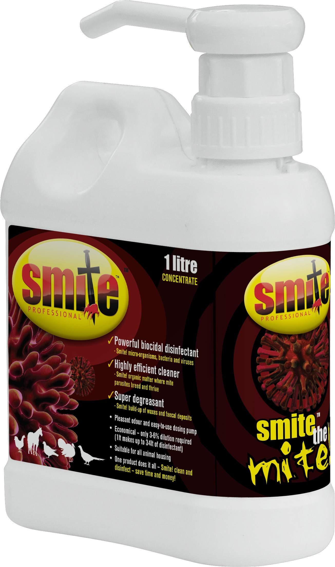 Smite red mite treatment 1 litre concentrated