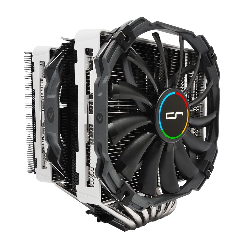 Cryorig R1 Universal CR-R1B Dual Tower CPU Heatsink with XF140 and Xt140 Fans