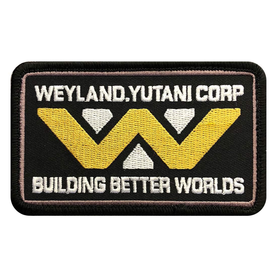 Miltacusa Weyland Yutani Building Better Worlds Alien Hook Fastener Patch (4.0 x 2.5 - MLY-7)