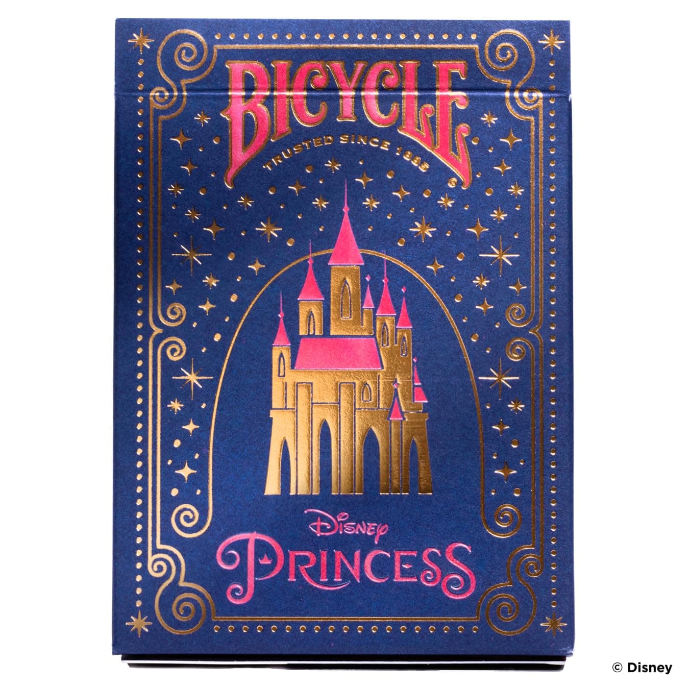 Bicycle - Set of 54 Playing Cards – Ultimates Collection – Disney Princess – Magic/Magic Card – Pink and Blue