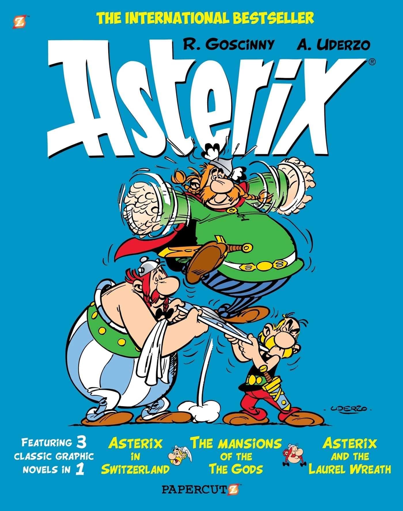 Asterix Omnibus Vol. 6: Collecting Asterix in Switzerland, The Mansions of the Gods, and Asterix and the Laurel Wreath