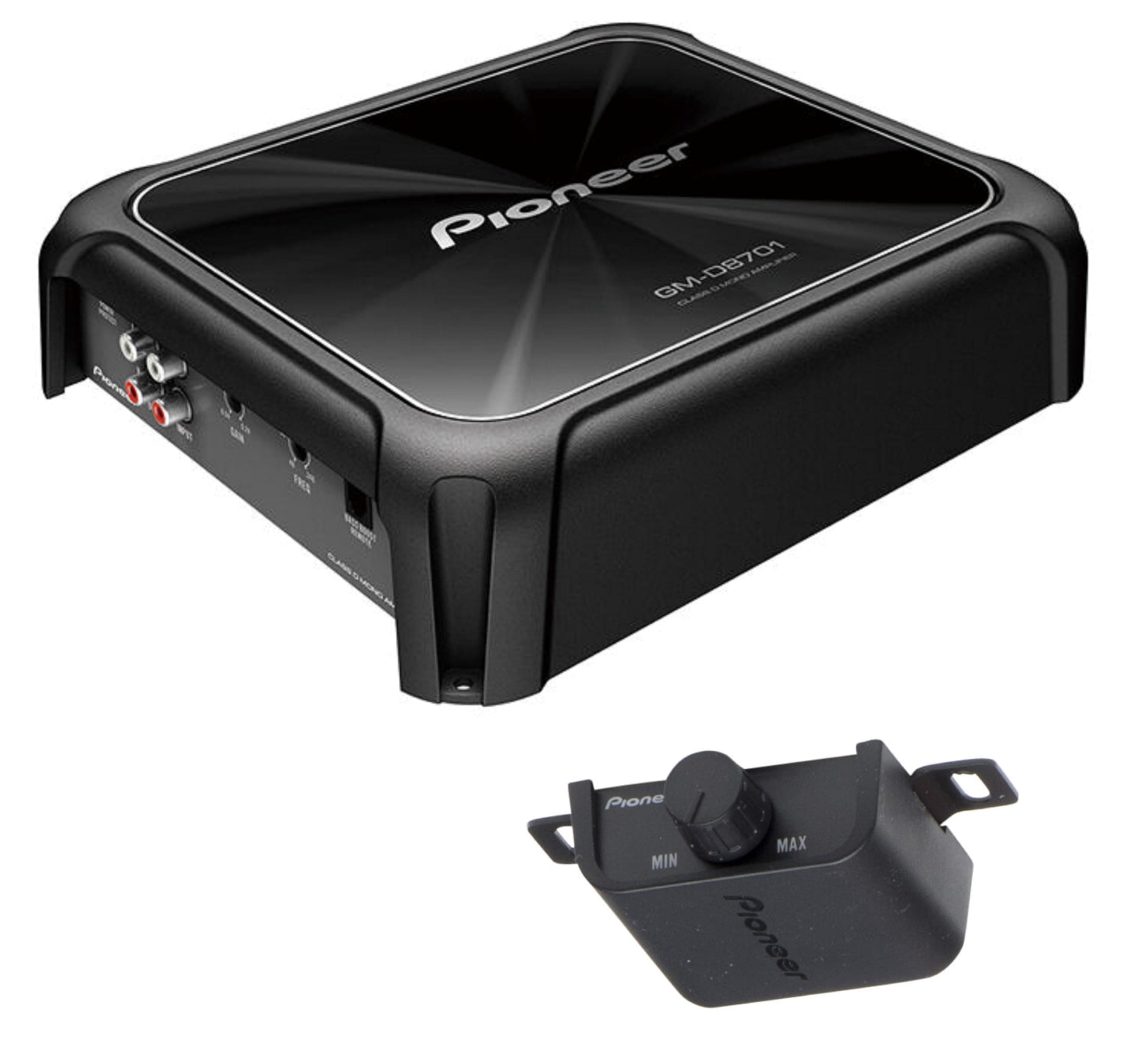 Pioneer GM-D8701 Class D Mono Amplifier with Wired Bass Boost Remote