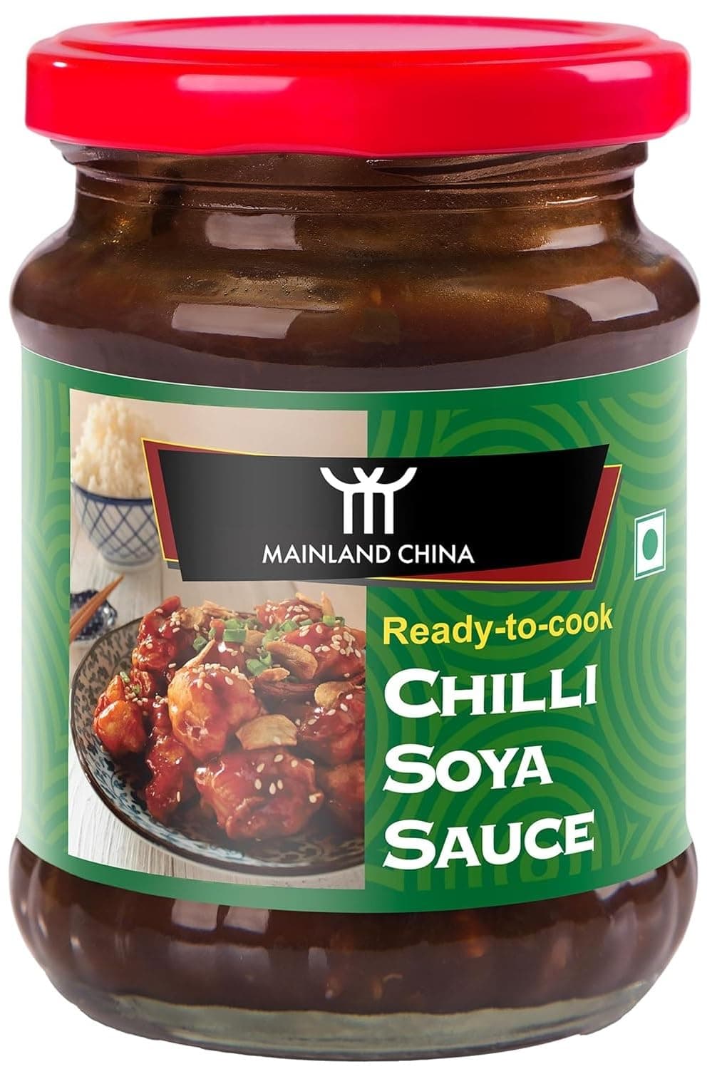 Hot & Spicy Chilli Soya Sauce 225g | Ready to Cook, Plant Based with No Artificial Flavours | Perfect for Restaurant Style Meals, Stir Fry, Sautéing & Chinese Cuisine