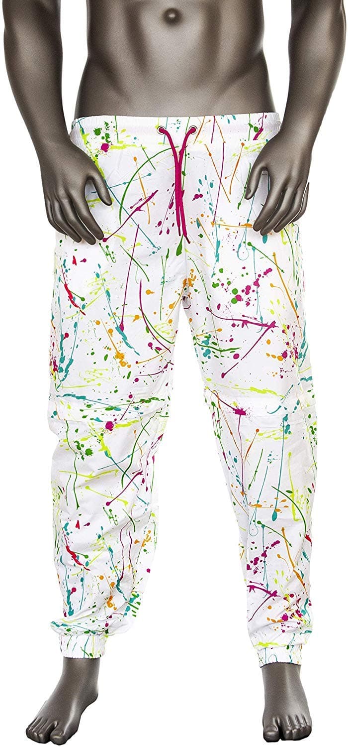 Funny Guy Mugs 80s & 90s Retro Neon Windbreaker Pants
