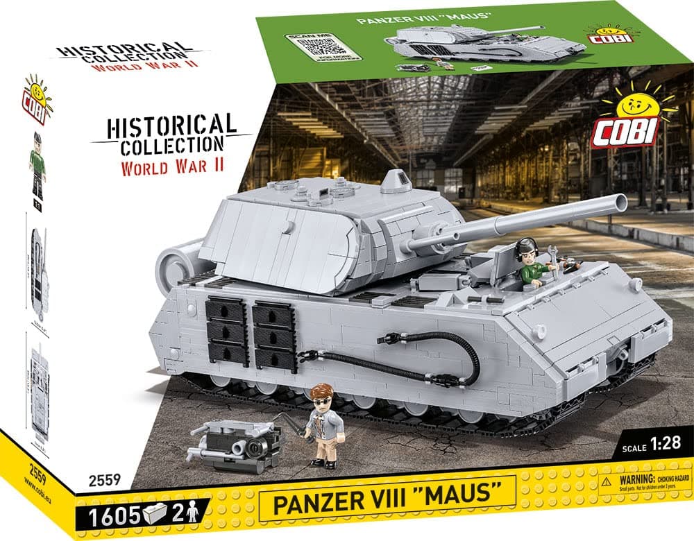 1605 Pcs 'Hc WWII /2559/ Panzer VIII Maus