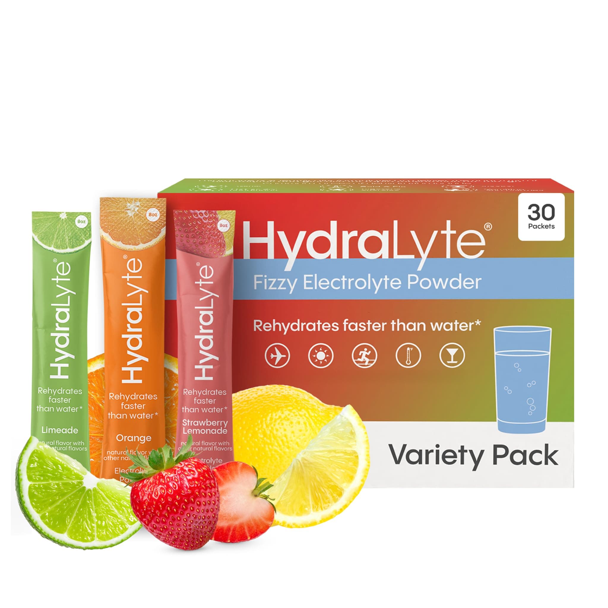 All Natural Hydration Bag (Variety, 30 Pieces (Pack of 1)