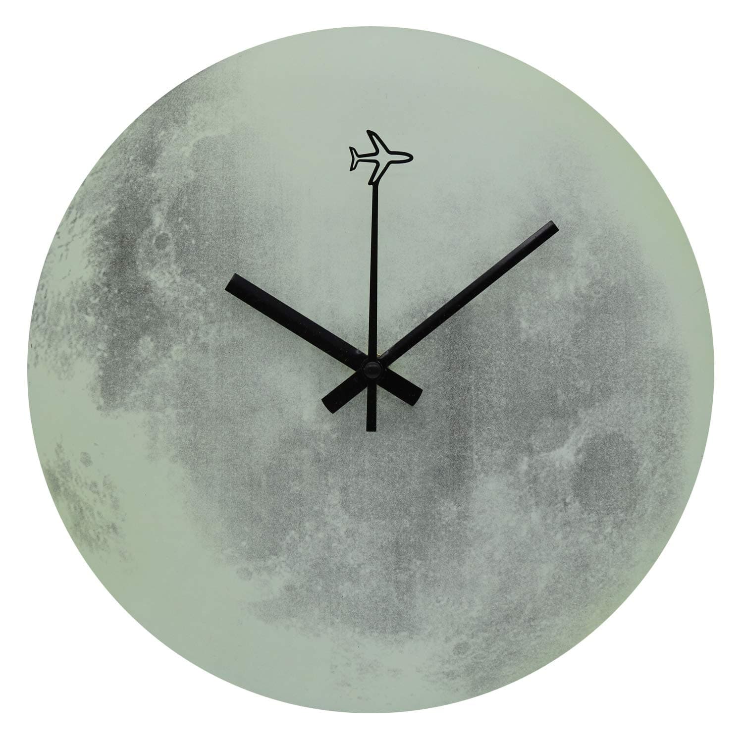 Light Function Wall Clock Wood 12 Inch Silent Non-Ticking Battery Operated Indoor Clocks Modern Style for Kitchen Living Room Bedroom