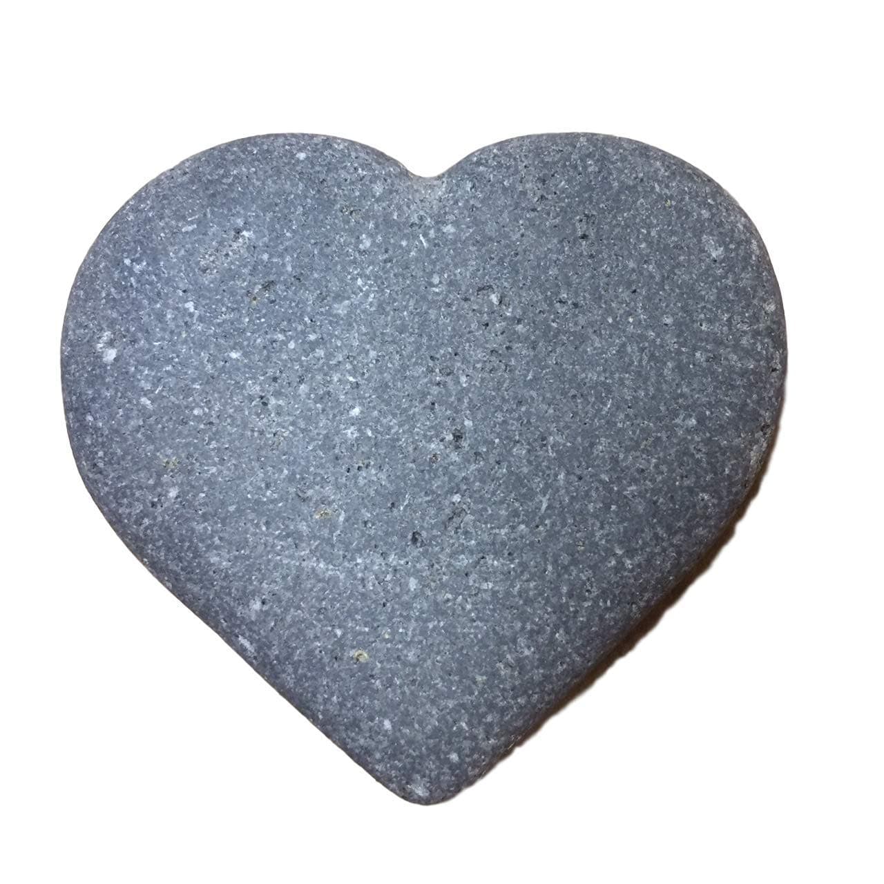 Heart Shape Natural River Rock 2"