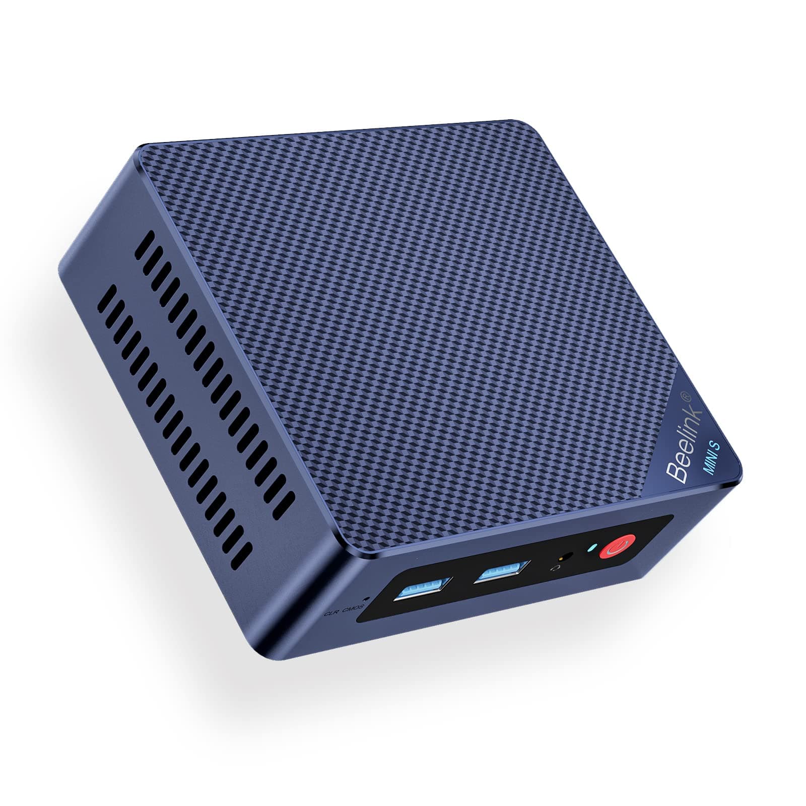 Beelink MINI-S13 Mini PC, 12th Gen Intel Twin Lake-N150 Processor (up to 3.6GHz) Mini Computer, 16G RAM 1TB SSD Business Mini Desktop PC, Dual HDMI/WiFi6/BT 5.2/RJ45/WOL/Auto Power On