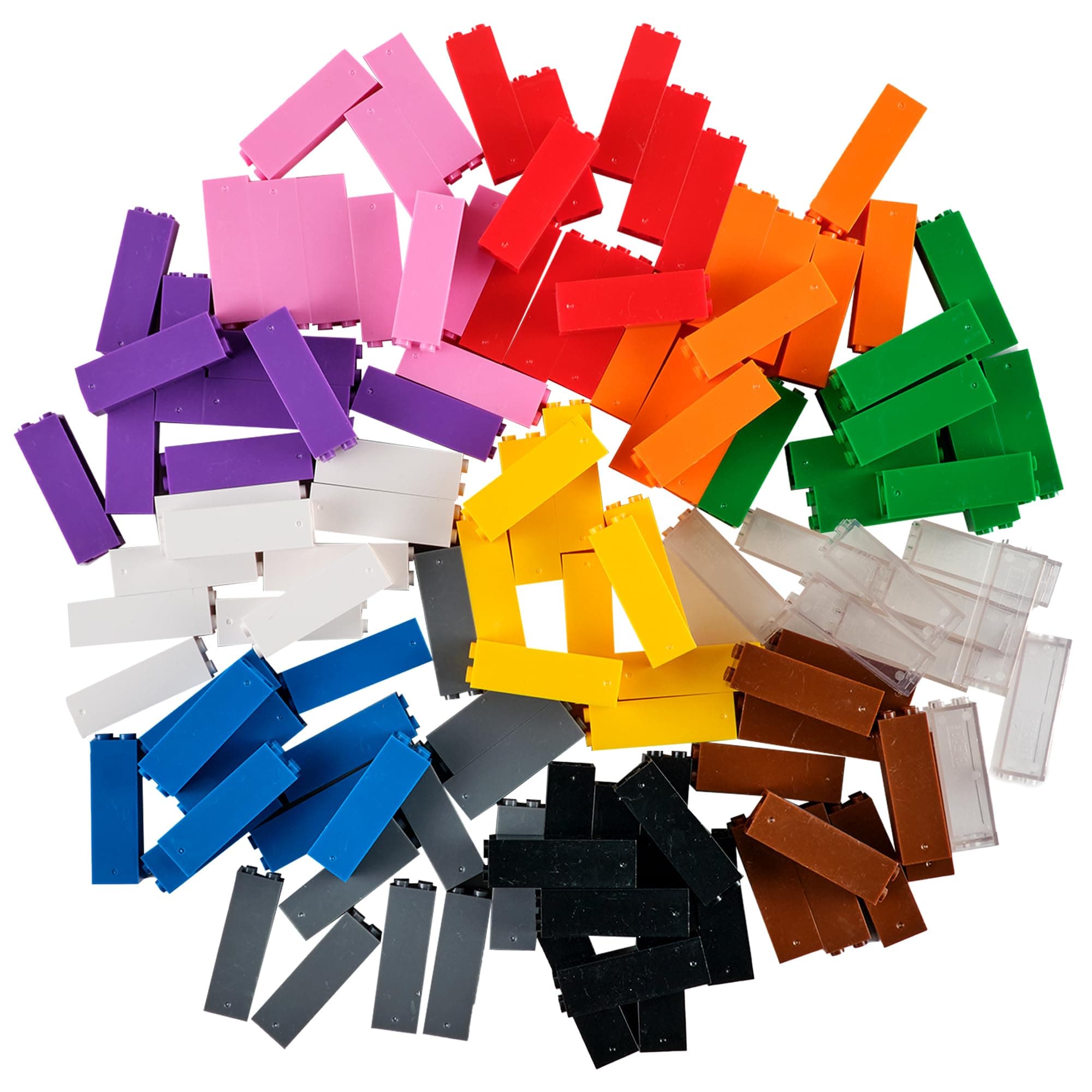 Strictly BriksClassic Bricks Stackers, Building Creative Play Set, 100% Compatible with All Major Brick Brands, 12 Colors, 120 Pieces, 2x2 Pegs