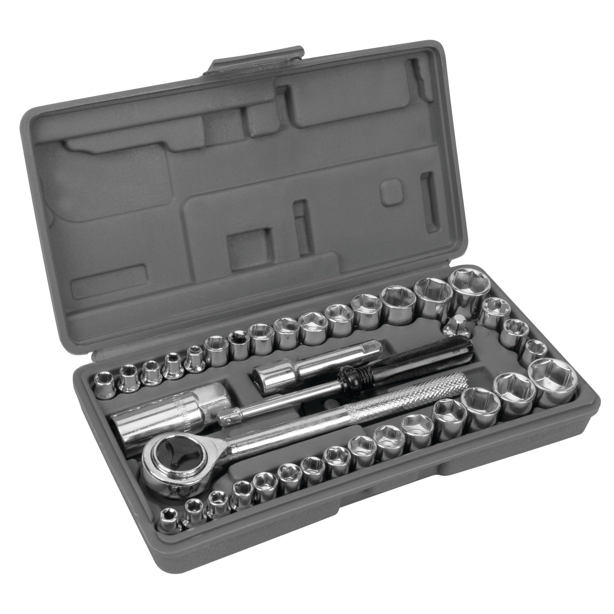 W1173 SAE/Metric 40-Piece SAE and Metric Socket Set, 1/4-Inch & 3/8-Inch Drive