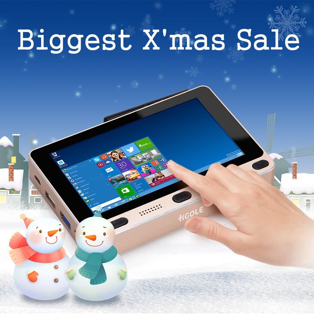 GOLE1 5inch all in one touchscreen mini tablet PC,Mini computer Windows OS 10 & Android 5.1 64bit Intel quad core Cherrytrail z8300 4GB ROM 32GB RAM