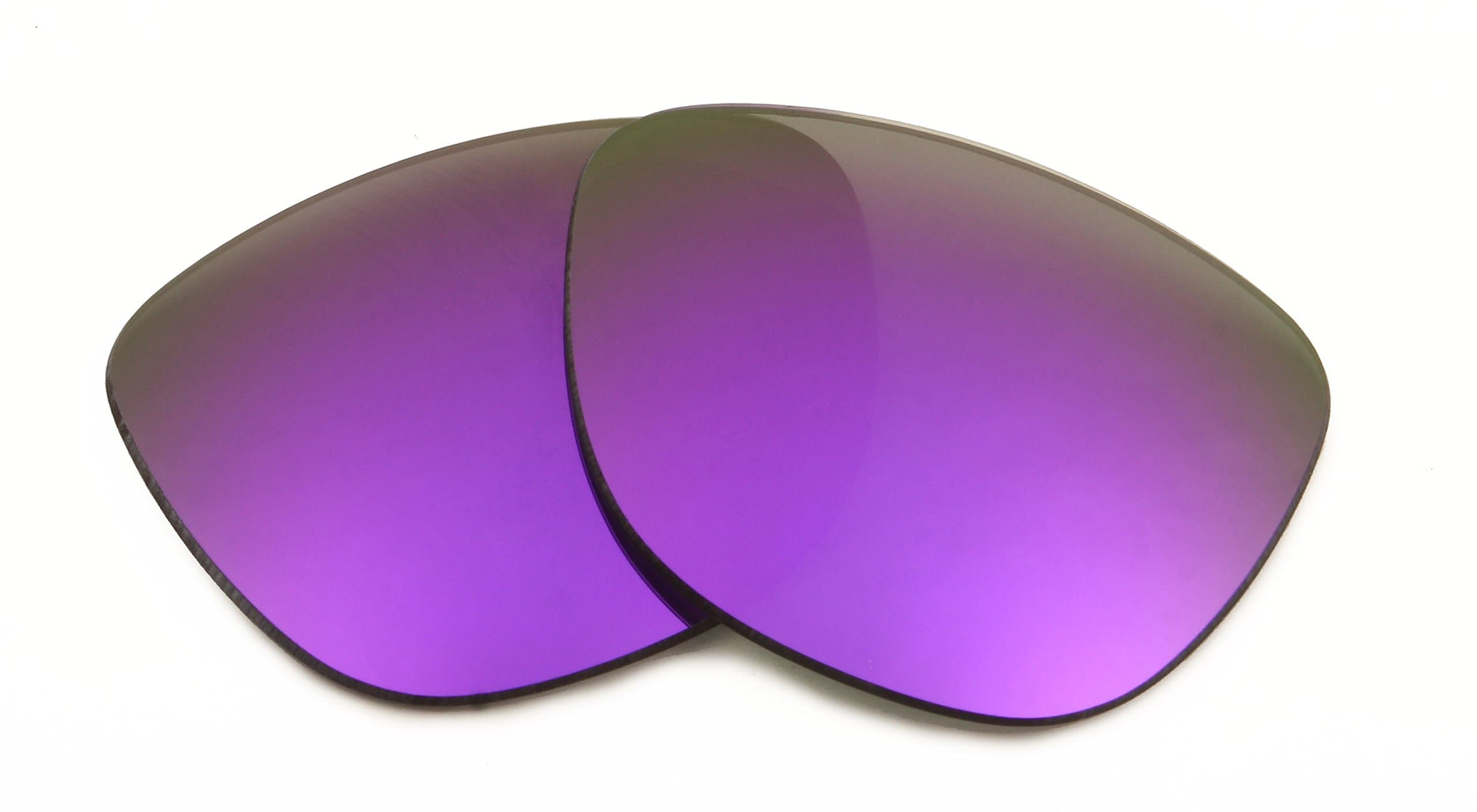 SEEK Replacement Lenses Compatible for Oakley Frogskins Polarized Purple Mirror