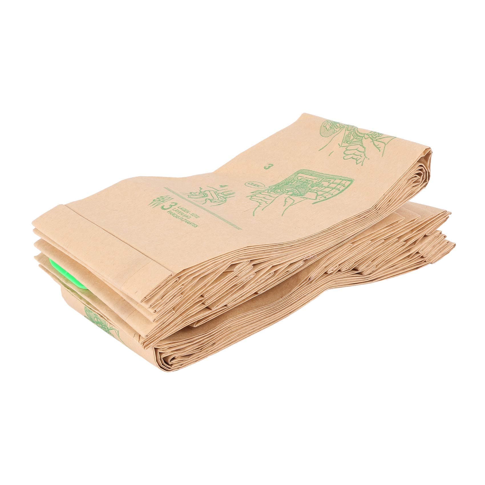 Cleanfairy Vacuum Cleaner Bags Compatible for BORK V701 V702 VC 9721 VC 9821 VC 9921 V700 V7010, V7011, V7012 (20Pcs)