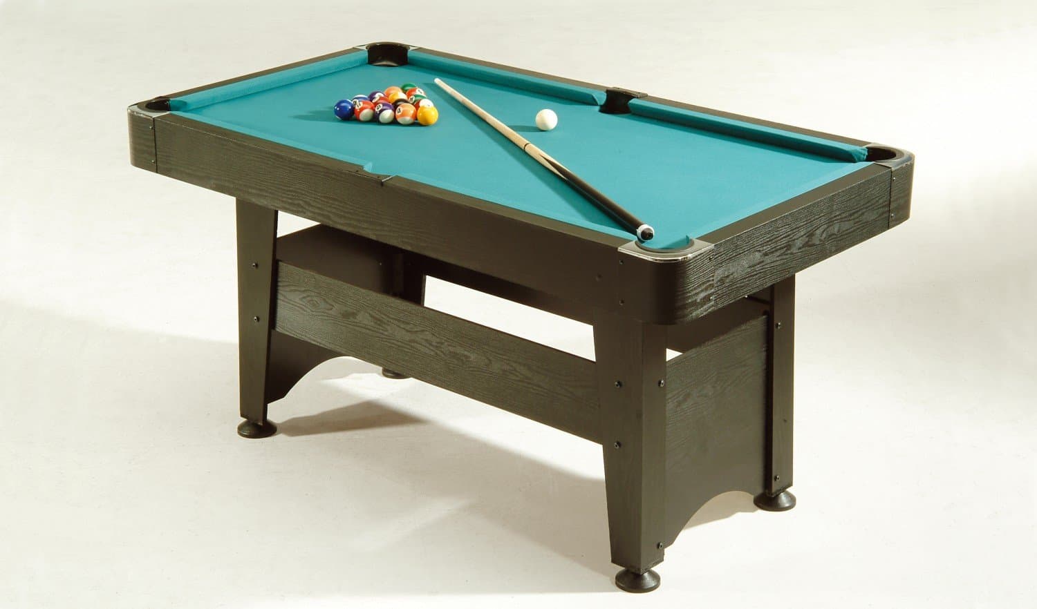 Billiard Table with Accessories, Green, 4 Ft