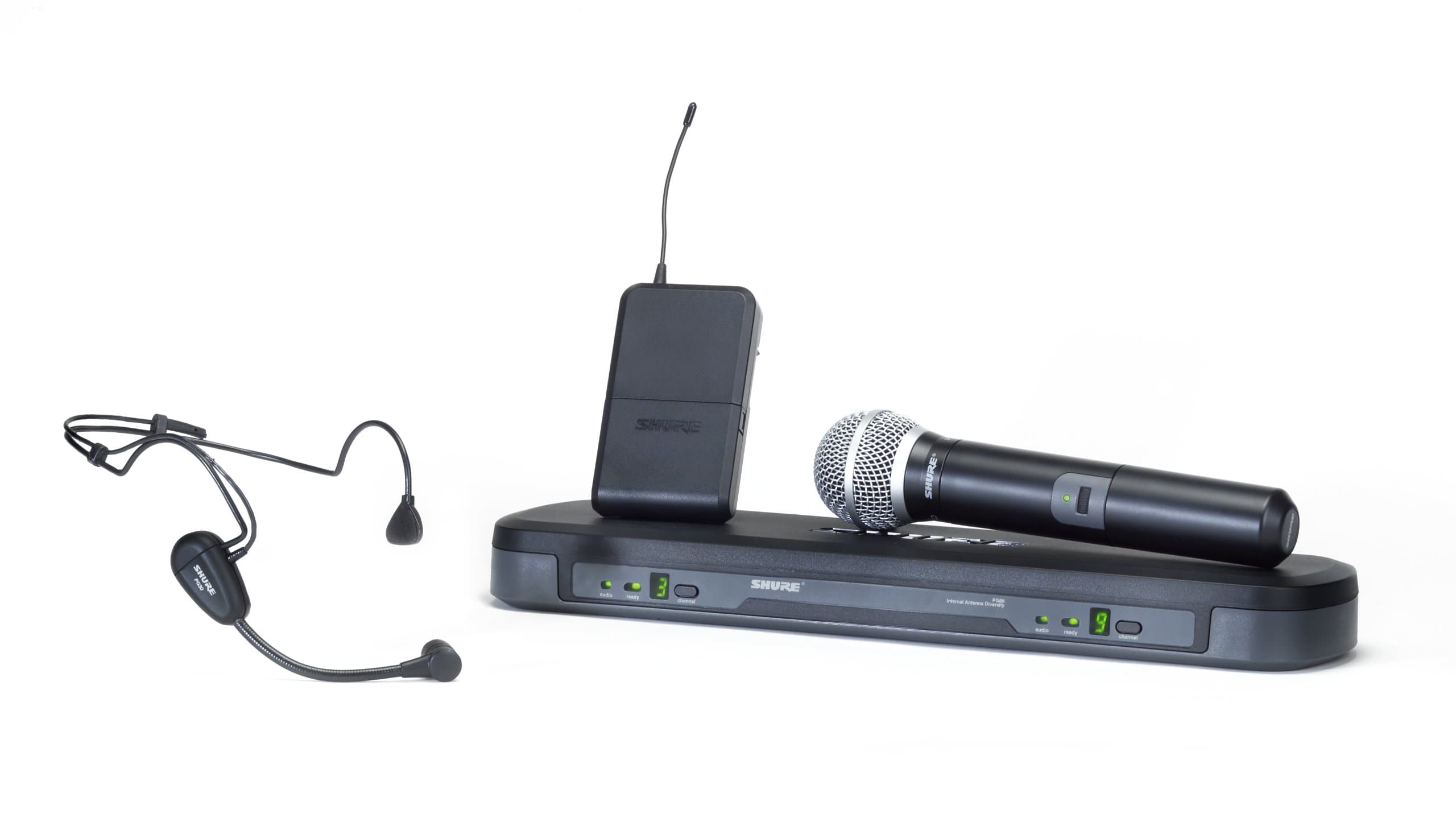 Shure PG1288/PG185 Vocal/Lavalier Combo Wireless System, K7