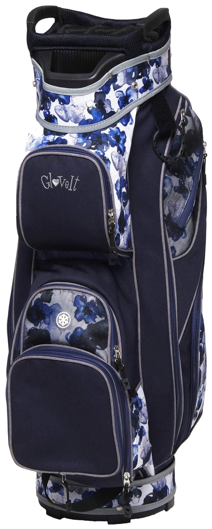 Glove It Ladies Lightweight Nylon Cart Bag with 14 Dividers, Putter Goods, Rain Cover and 9 Easy Access Pockets