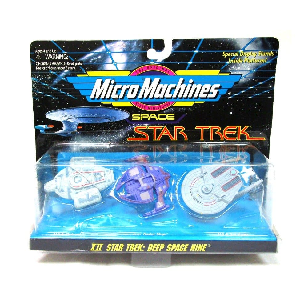 XII Star Trek: Deep Space Nine Micro Machines Vehicle 3-Pack