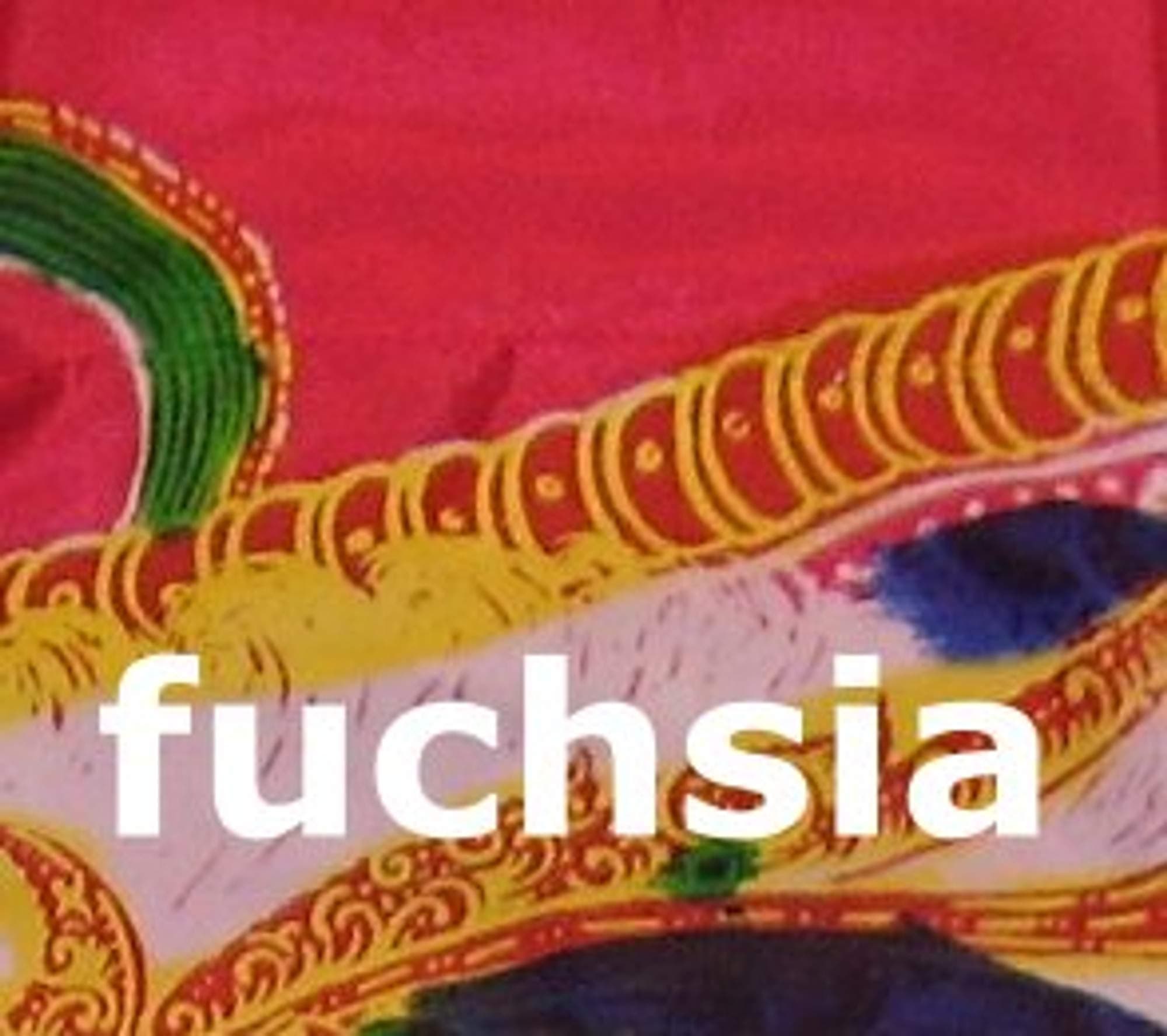 DEKOVALENZ Dragon Flags LITTLE DRAGON 100cm with heart tip, incl. wooden pole, colour:fuchsia