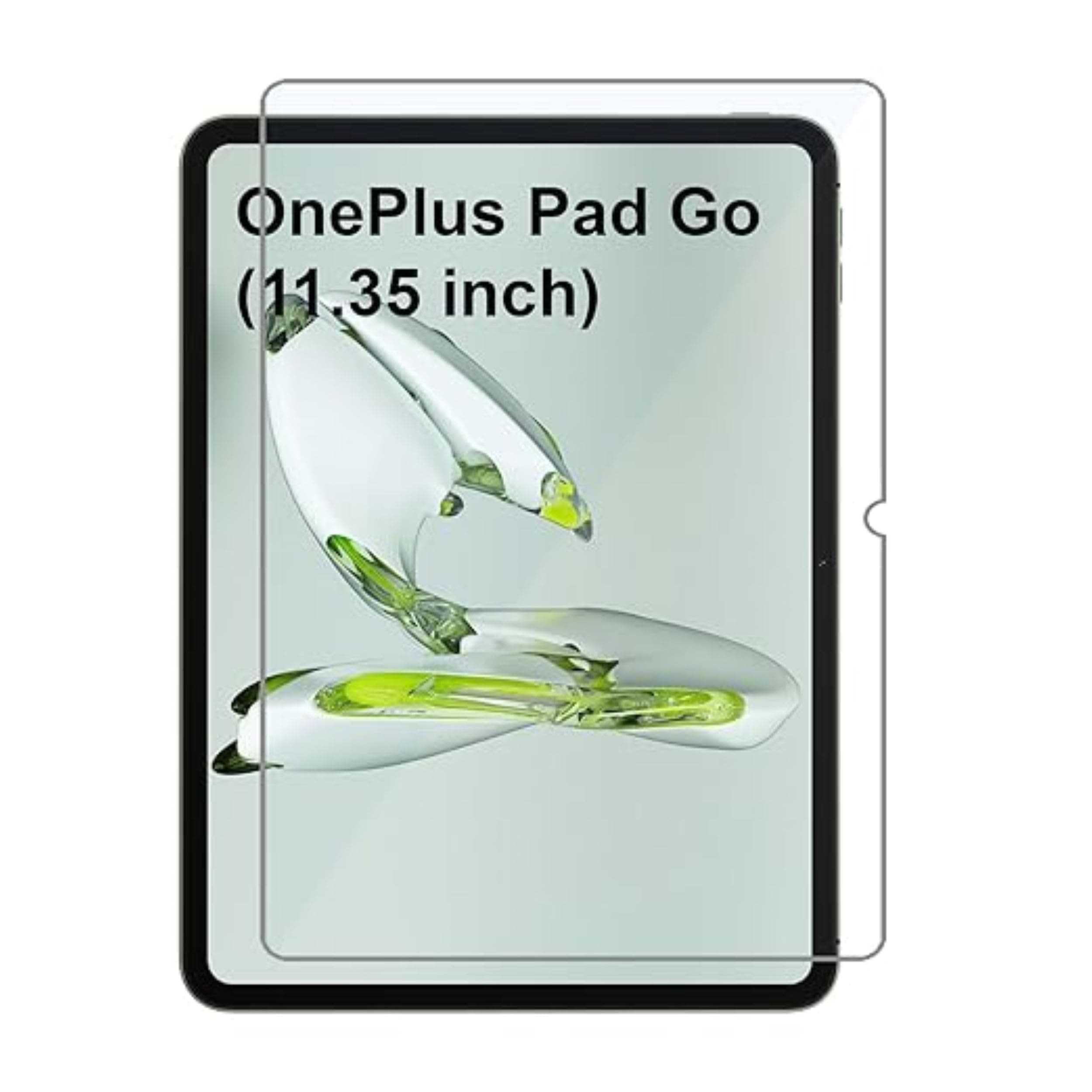Tempered Glass Screen Protector For Oneplus Pad Go 11.35 Inch Tablet [Scratch Resistant] [Easy Installation] [Bubble Free] [1-Pack]