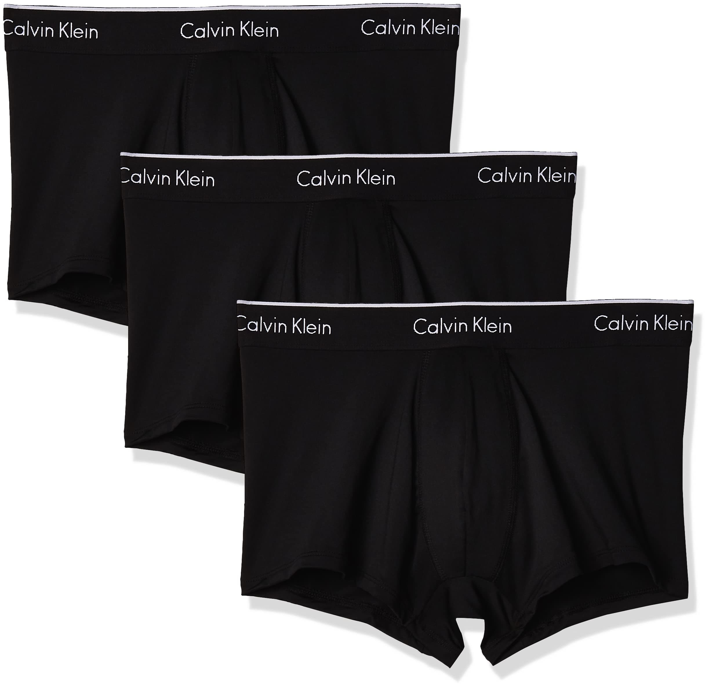 Men's Microfiber Stretch 3-Pack Low Rise Trunks