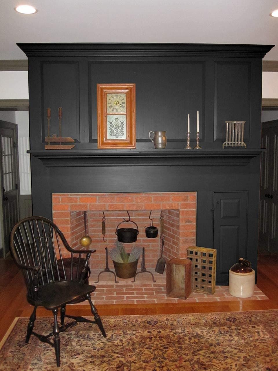 Acrylic Latex Paint, Satin Black, #1726, 1 Pint