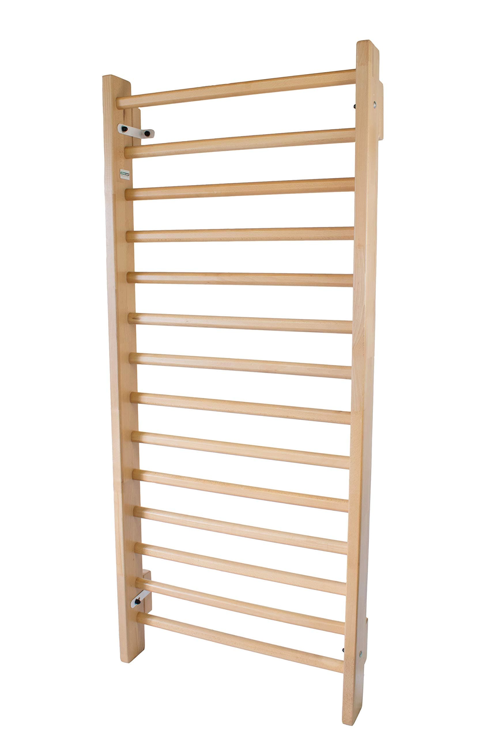 ARTIMEX Wooden Stall Bars (Swedish Ladder) Set for Physical Therapy & Gymnastics - Wall Bars from Beech Wood, Code 253-Reha-Beech - Used in Homes, Gyms,or Fitness Centers