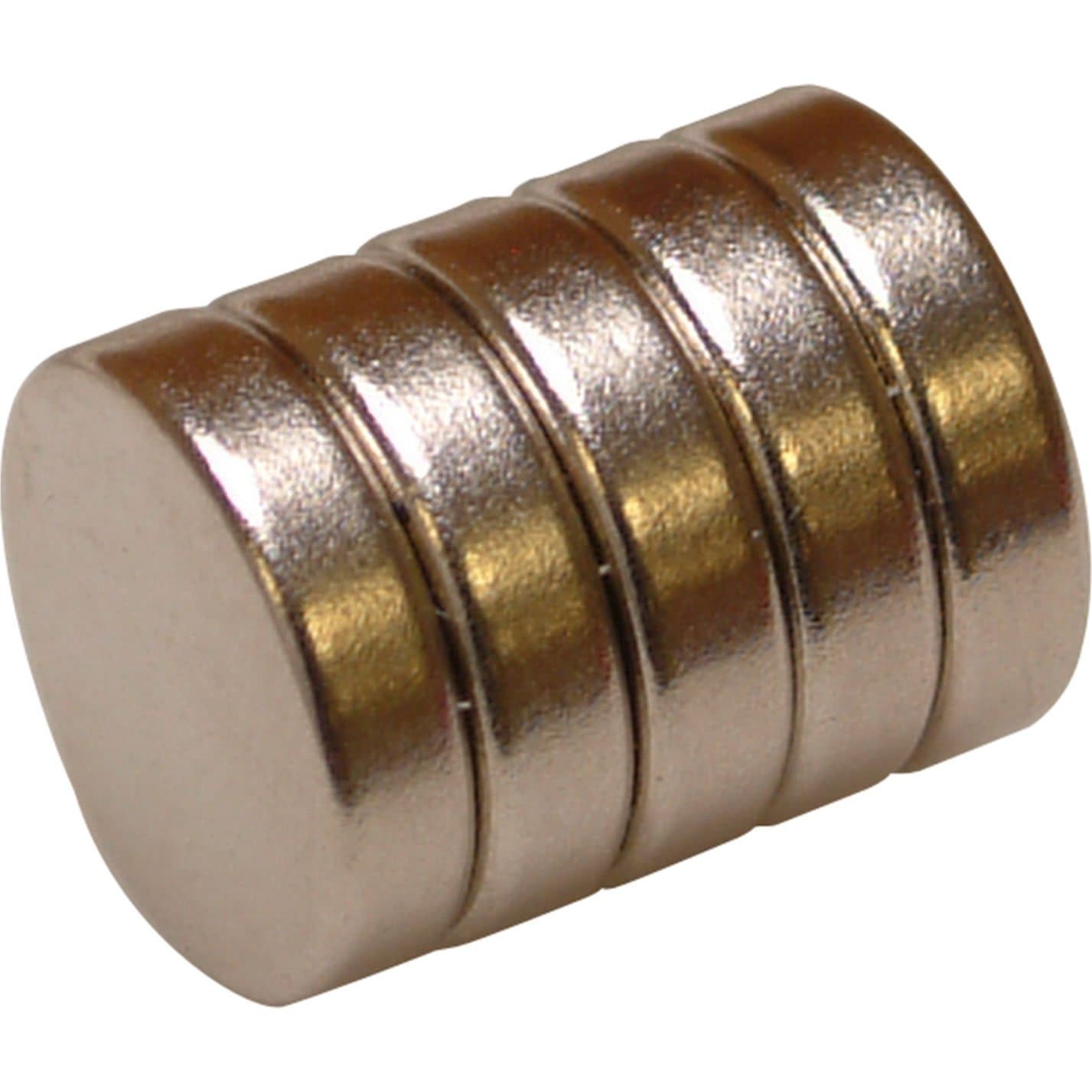 E-Magnets 656 12mm Neodymium Disc Magnet (Pack of 5)