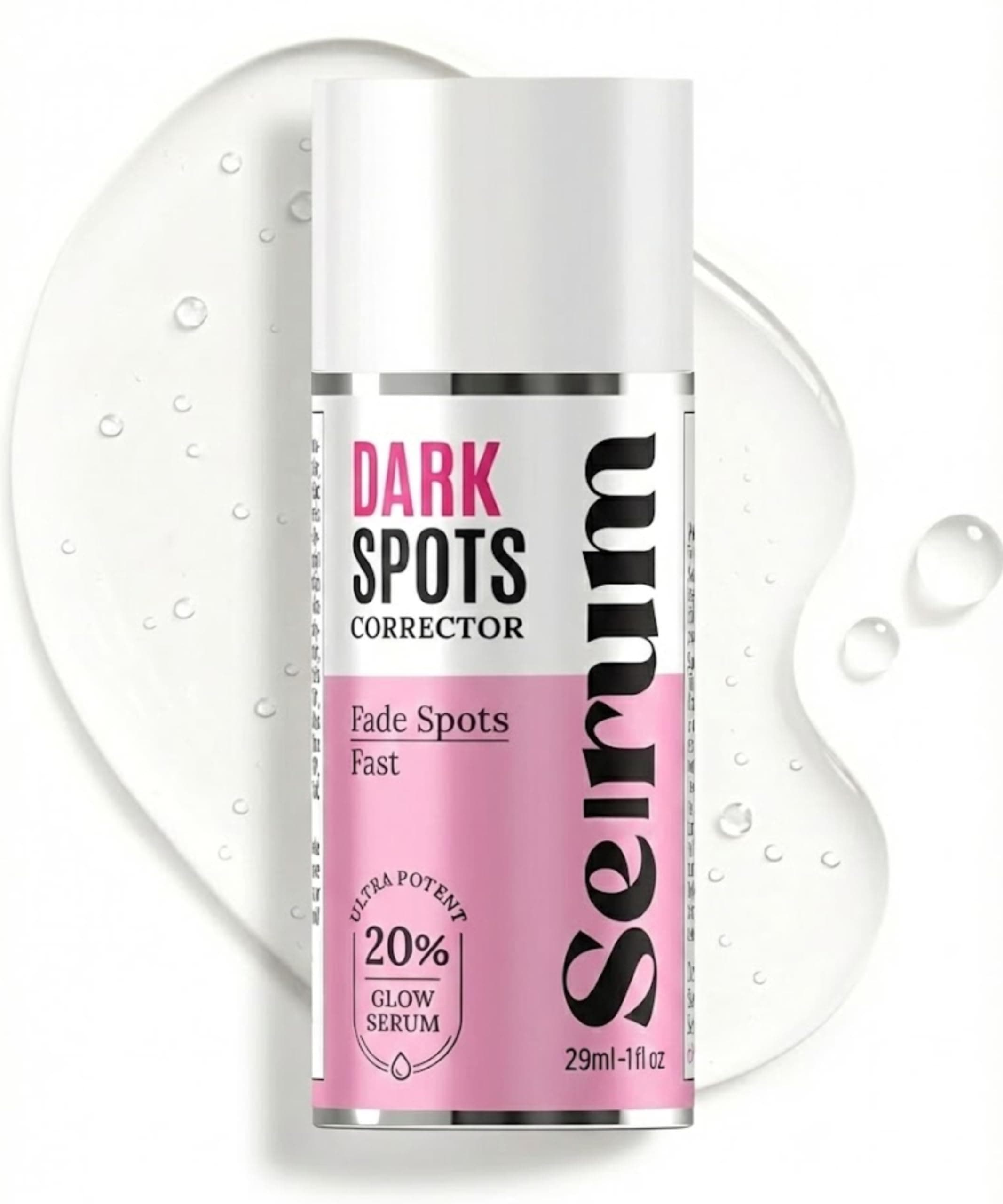 Dark Spot Corrector, Dark Spot Remover for Face - For Stubborn Dark Spots Serum, Dark Spot Remover with Kojic Acid, Alpha Arbutin, Mulberry Extract, Brightening Discoloration Correcting Serum