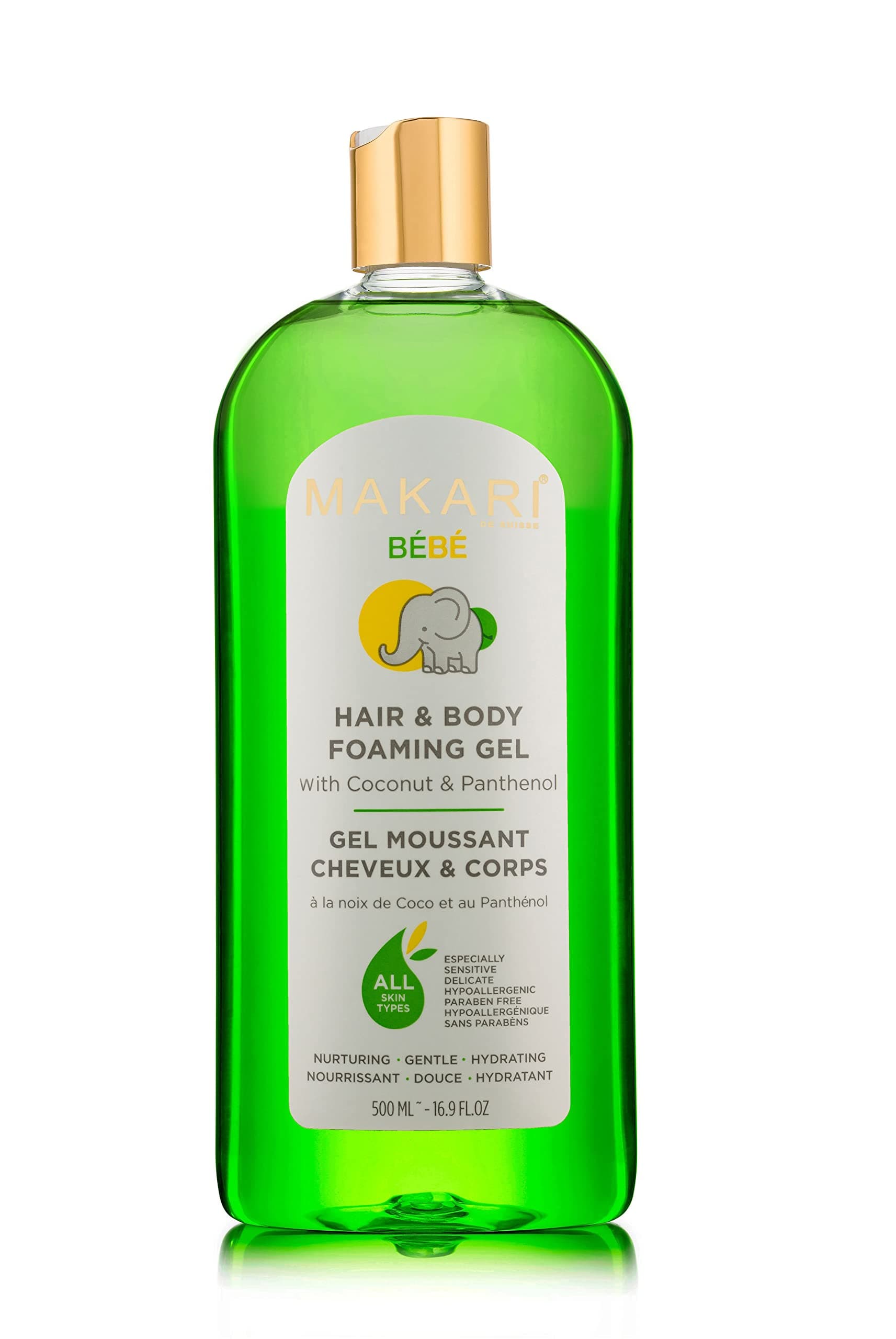 Makari Baby Hair and Body Foaming Gel - 16.9 oz Gel