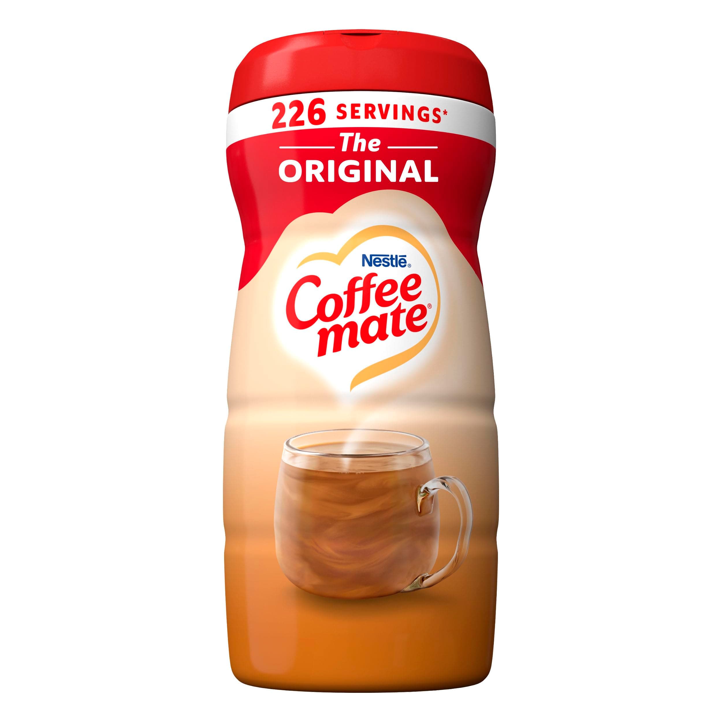 Nestle Coffee Mate Coffee Creamer Original, Jar, Diet type - Kosher, Gluten Free, Pack of 12 (16 Ounce) (11000443)