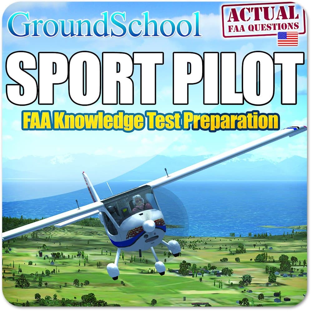 GroundSchool Sport Pilot (LSP) FAA Knowledge (Written) Test Preparation 2014 with Free Lifetime Updates