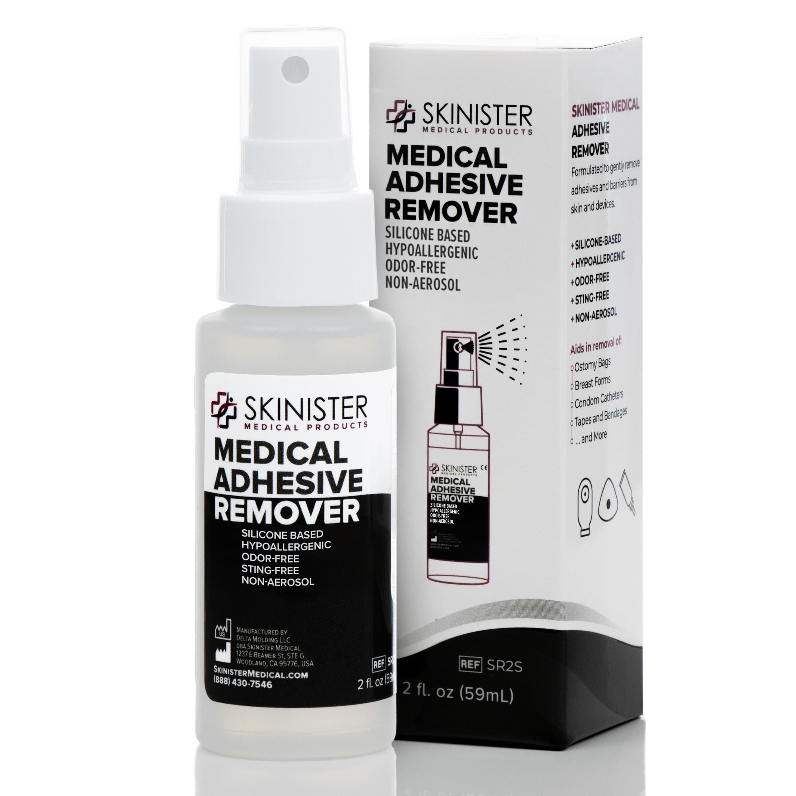 Prosthetic Medical Adhesive Remover (59-118ml) | Ostomy, Mastectomy, SFX (59ml)