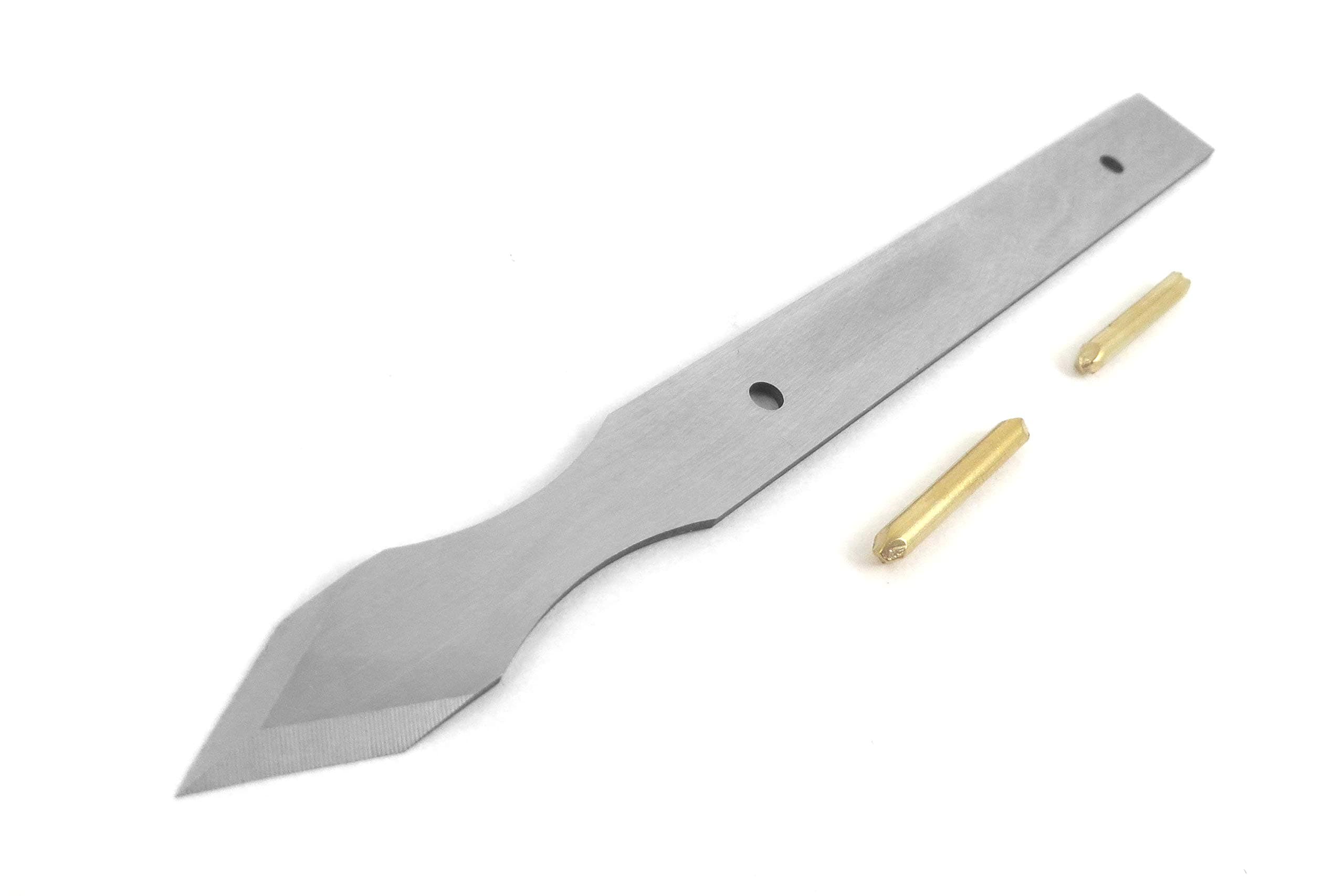 Mikov V2003014 Unhandled Thin Blade Dual Bevel Marking Knife Kit with Finger Indents 0.060 Inch Thick Blade 1/2 Inch Wide 5-7/8 Inch Long Stainless Steel Hardened to HRC 57