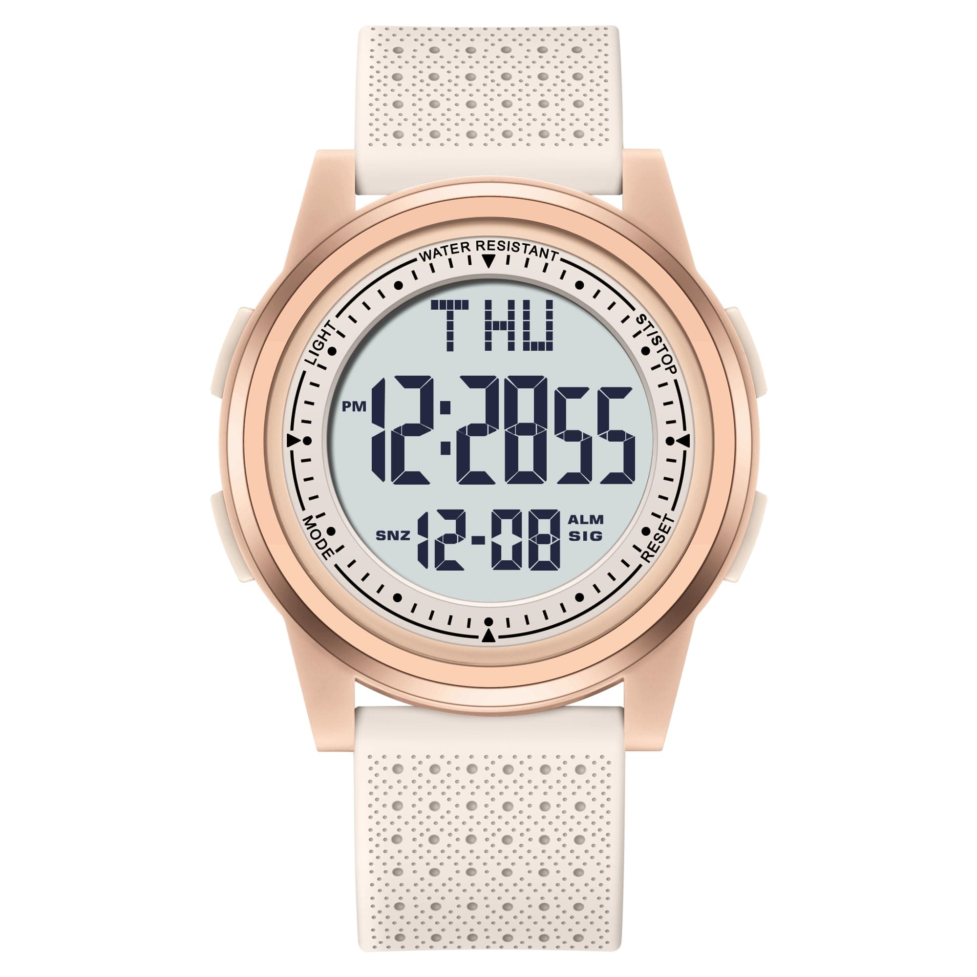 NN BEN NEVIS Watch for Men, Digital Watch with Stopwatch/Countdown/Alarm/Dual Time/Calender, Ultra-Thin Minimalist Fashion Simple Men's Wrist Watch, Gifts for Mens Womens