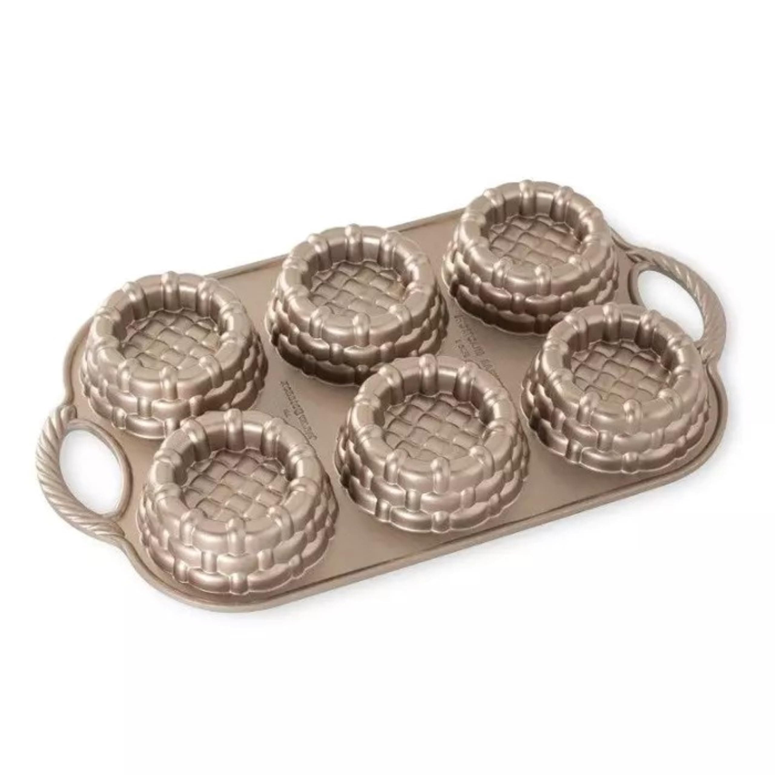 Cast-Aluminum Nonstick Baking Pan, Shortcake Baskets