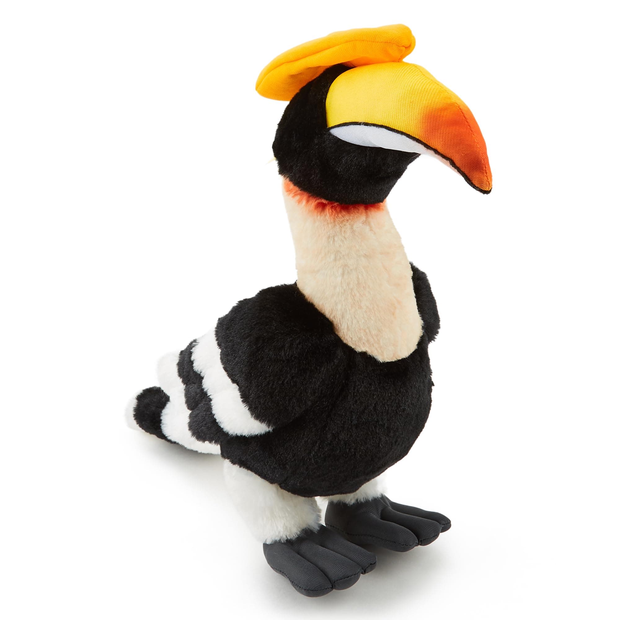 Zappi Co Hornbill Plush Toy (37cm) - Majestic, Cuddly Stuffed Bird, Eco-Friendly, Ideal for Kids' Educational Play, 100% Recycled
