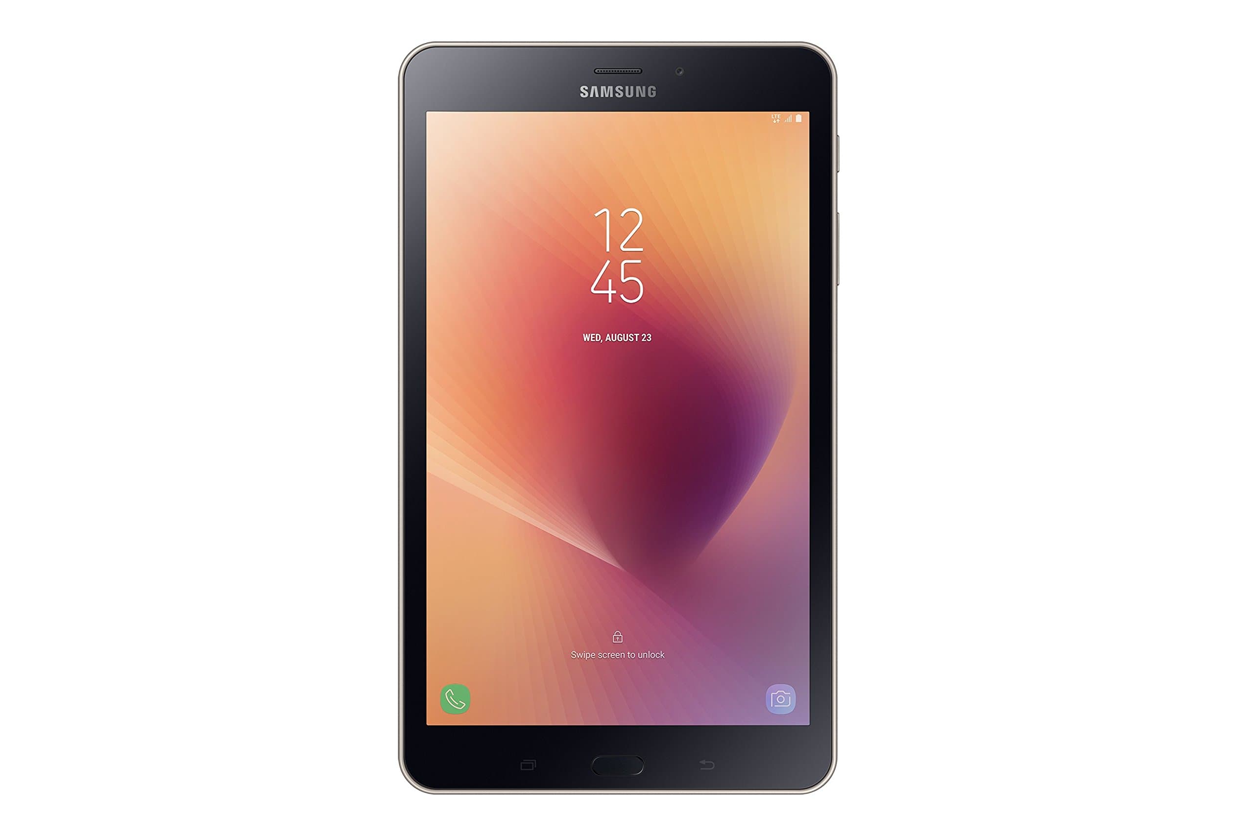 Samsung Galaxy Tab A 2017 SM-T385NZDAINS Tablet (8 inch, 16GB, Wi-Fi + 4G LTE + Voice Calling), Gold