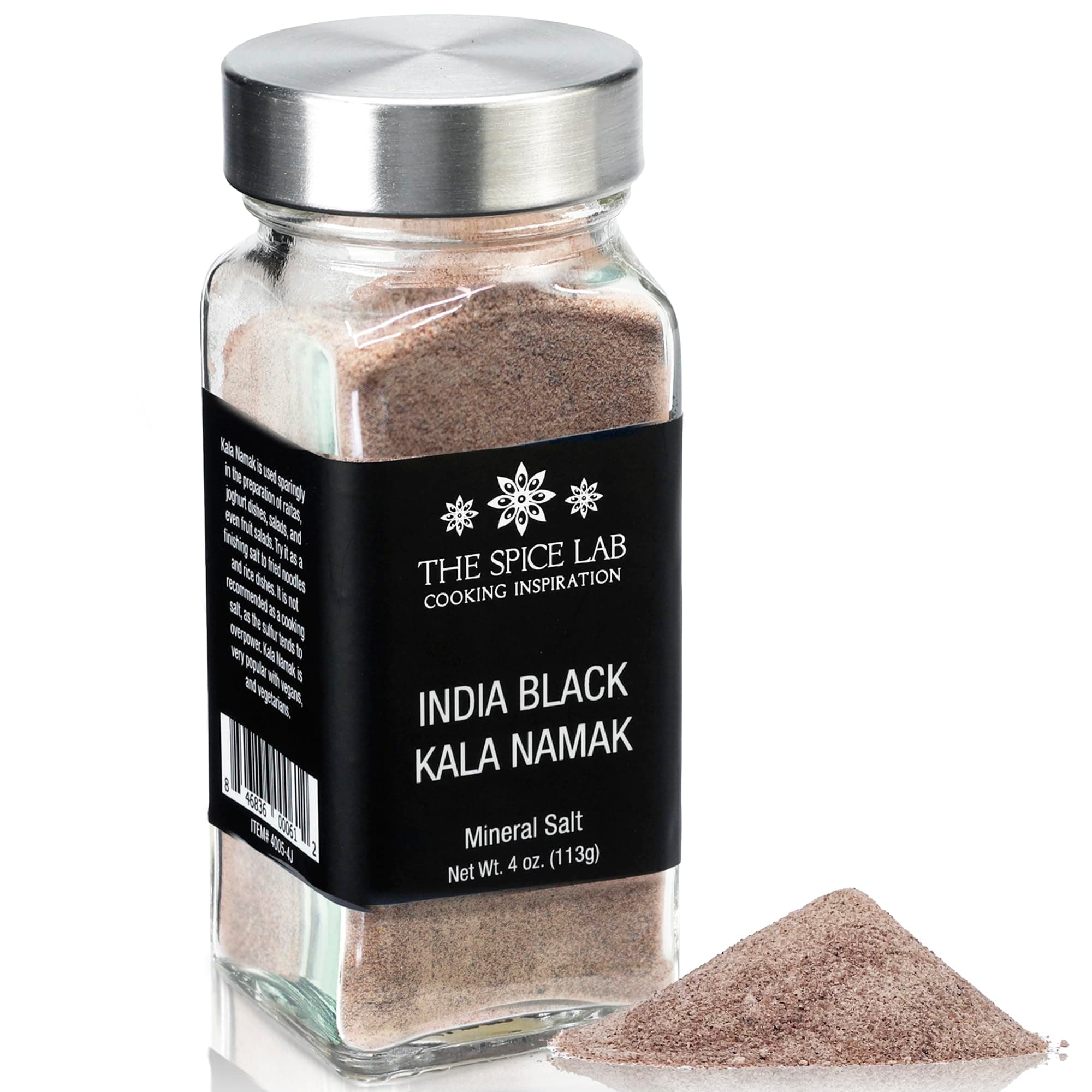 India Black Kala Namak, 4 oz (113 g), The Spice Lab