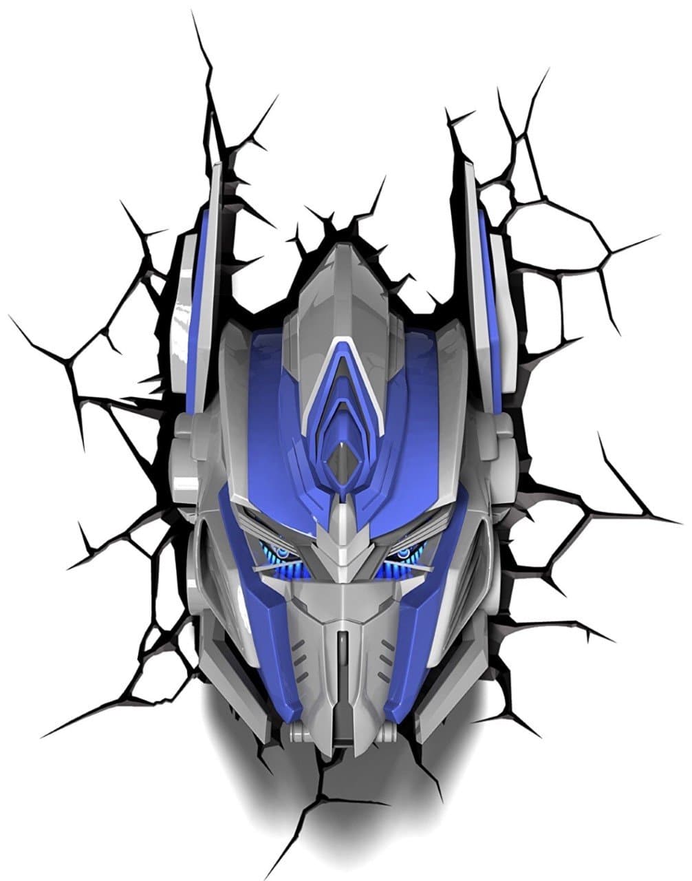 OZSHOP Transformers Optimus Prime Autobot 3D FX Deco Wall Light Room LED Nightlight