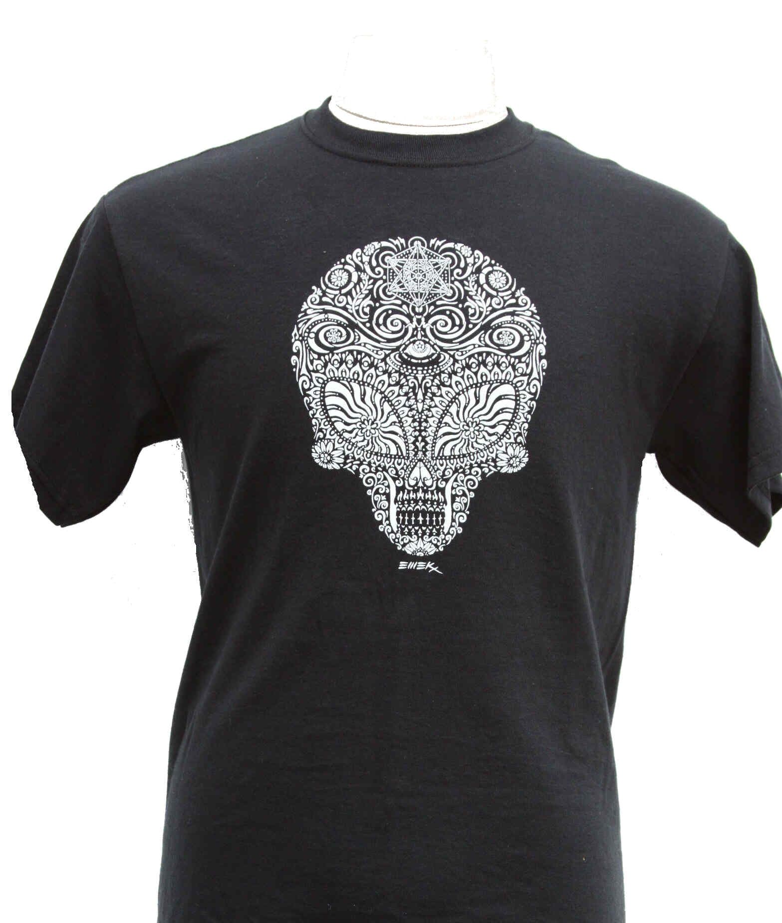 Alien Skull By Emek, Large, Black