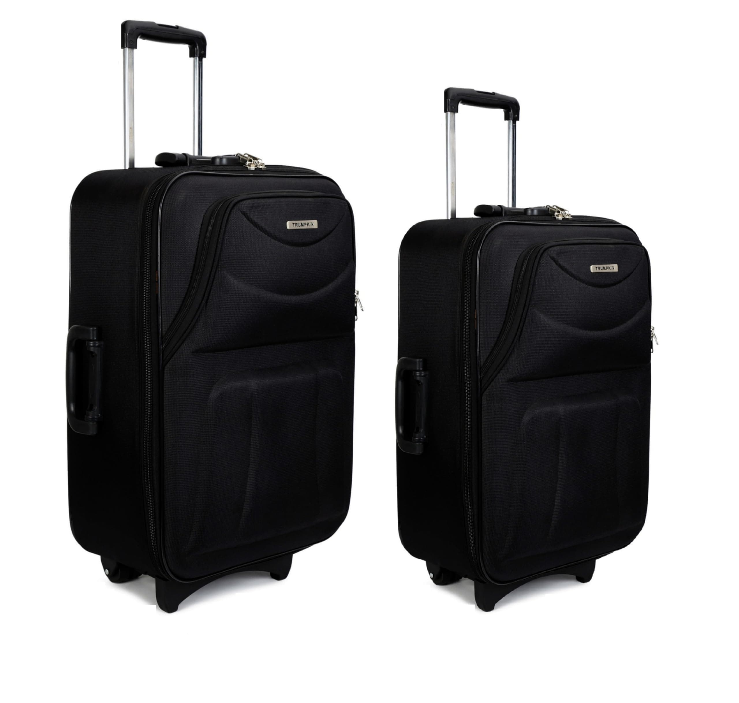 New Jersey Travellers Trolley Bag (Set of 2, Black)